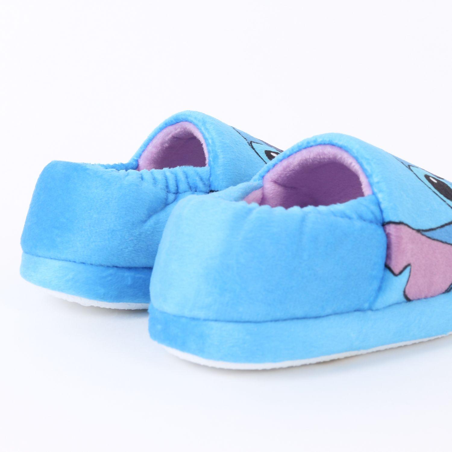 Pantufla Niña Stitch Mirando Lilo & Stitch Azul Disney-2