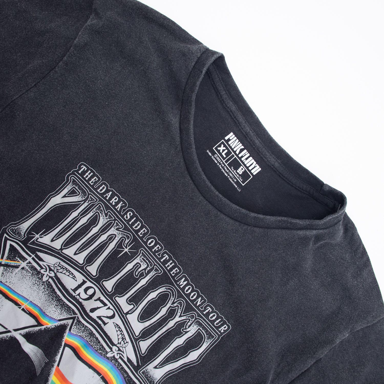 Polera Hombre Pink Floyd Prisma Gris-1