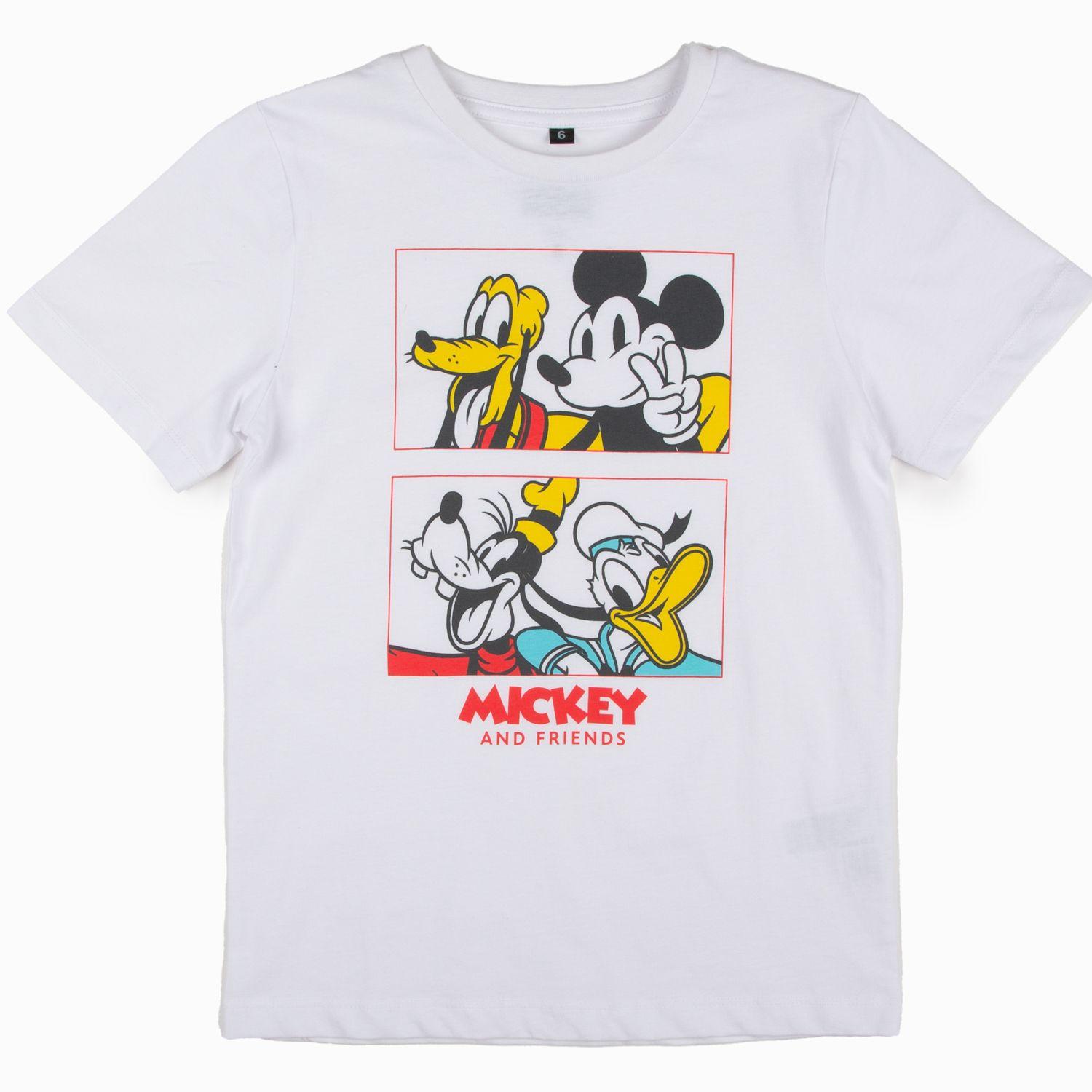 Pack Poleras Niño Mickey y sus Amigos Rojo Disney-0