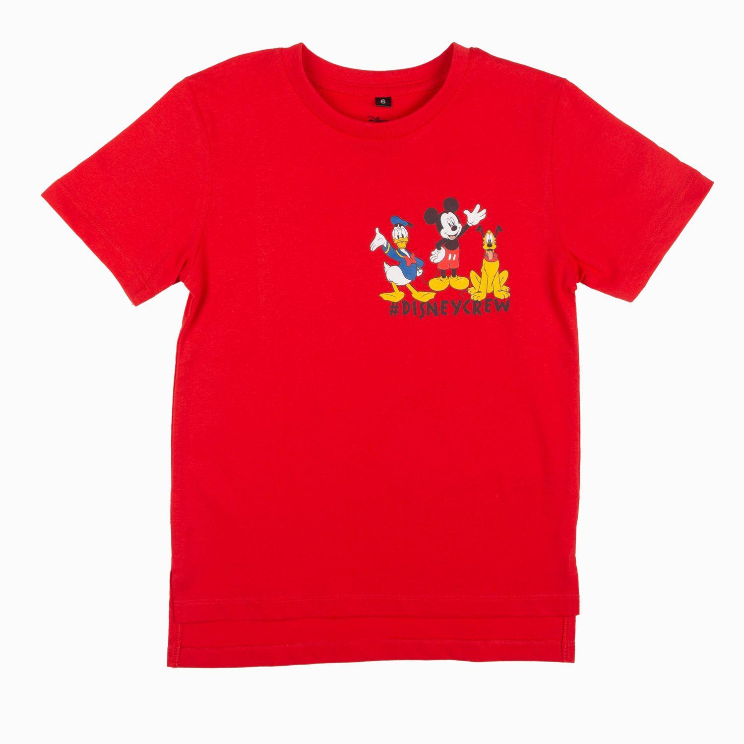 Pack Poleras Niño Mickey y sus Amigos Rojo Disney-1