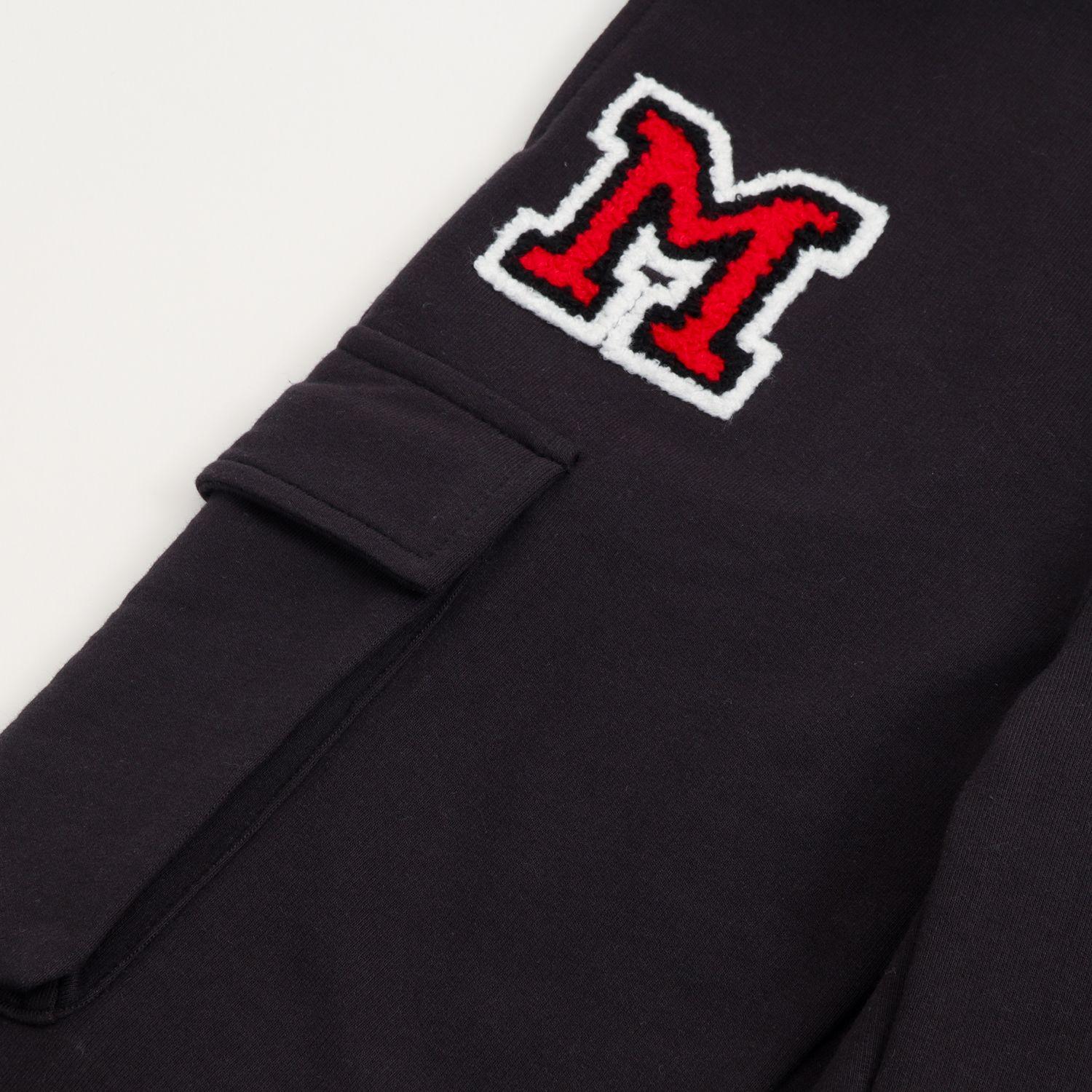 Pantalon Cargo De Buzo Niño Mickey M Negro Disney-1