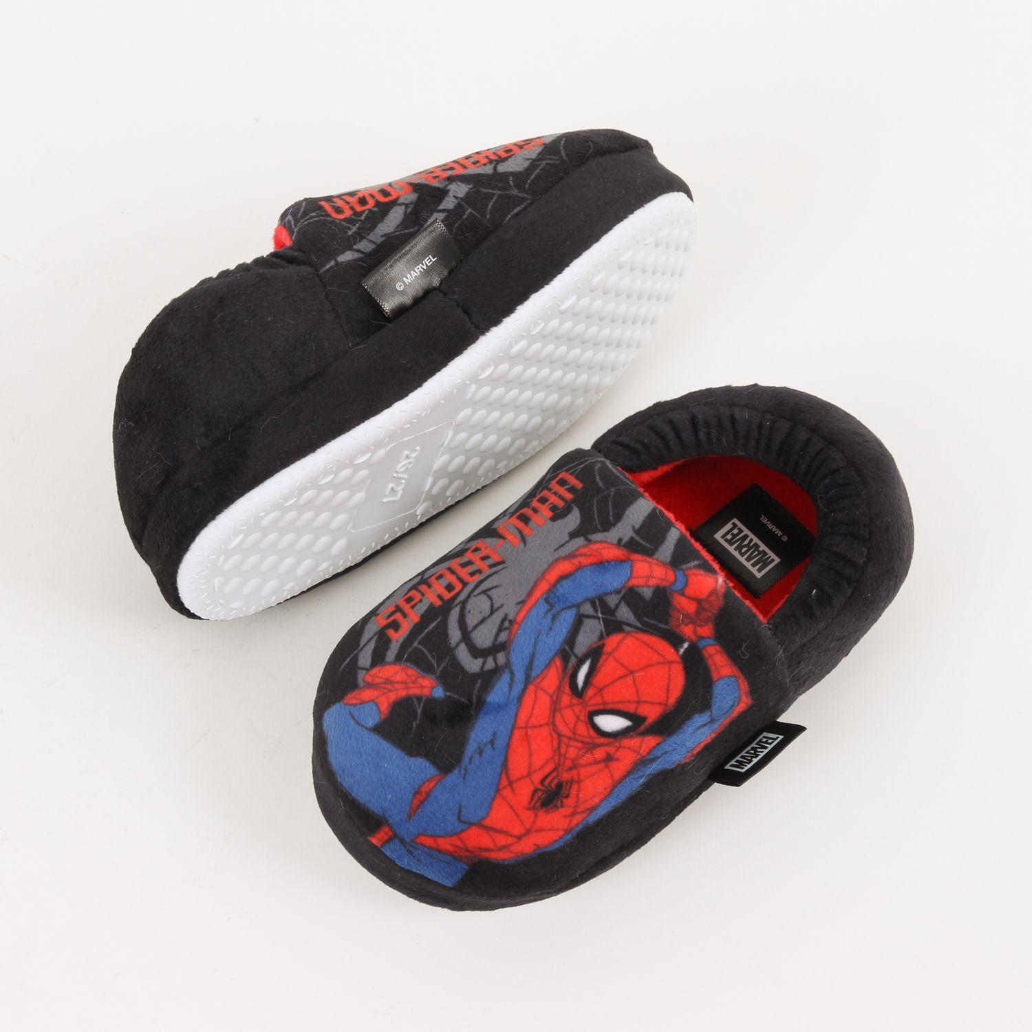 Pantufla Niño Webb Swing Spiderman Negro Marvel-3