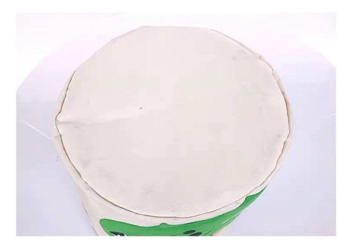 Canasto organizador oso panda de lona impermeable-5