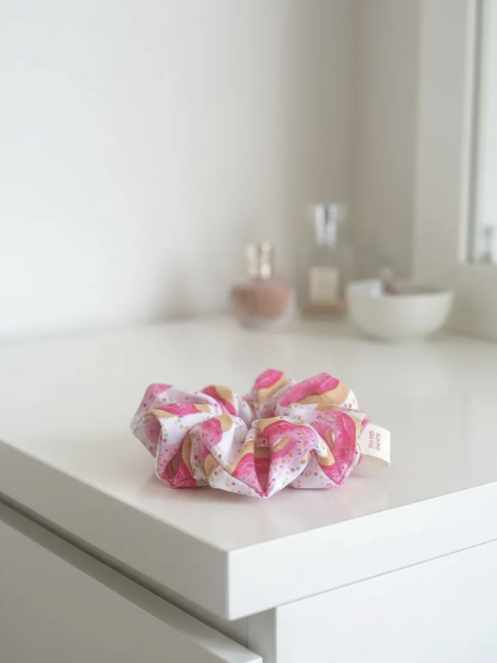 Scrunchies donuts en pack-4