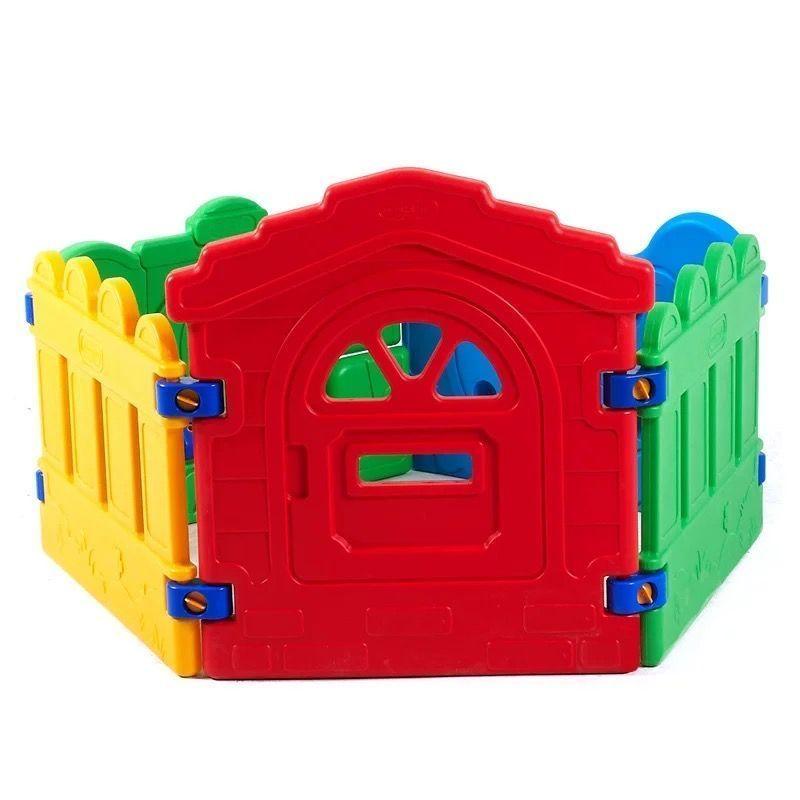 Corral de Seguridad Bebé plegable tipo casita-4
