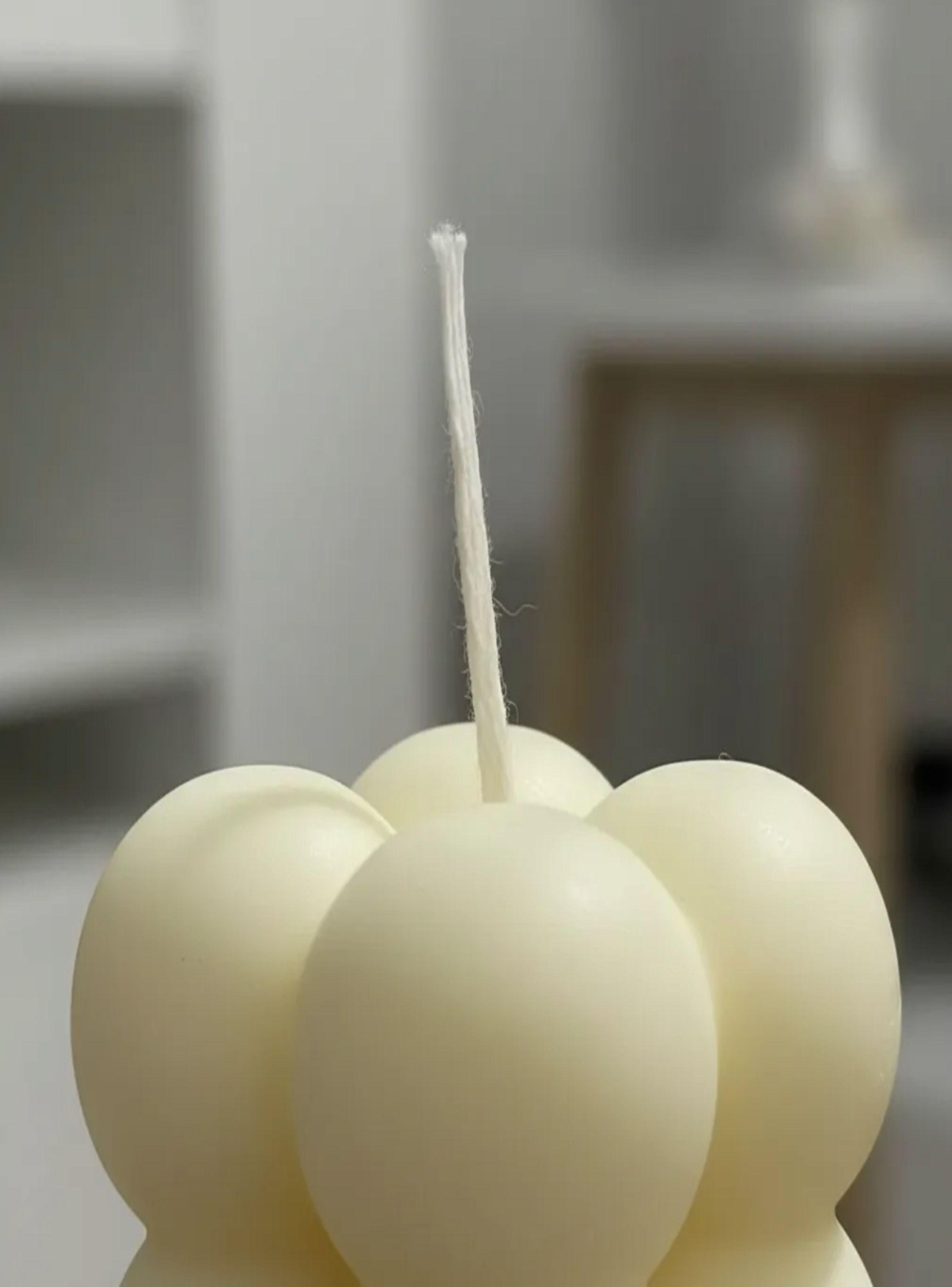 Pack 3 velas mini Bubble candles adorno de soja 3 5cm-2