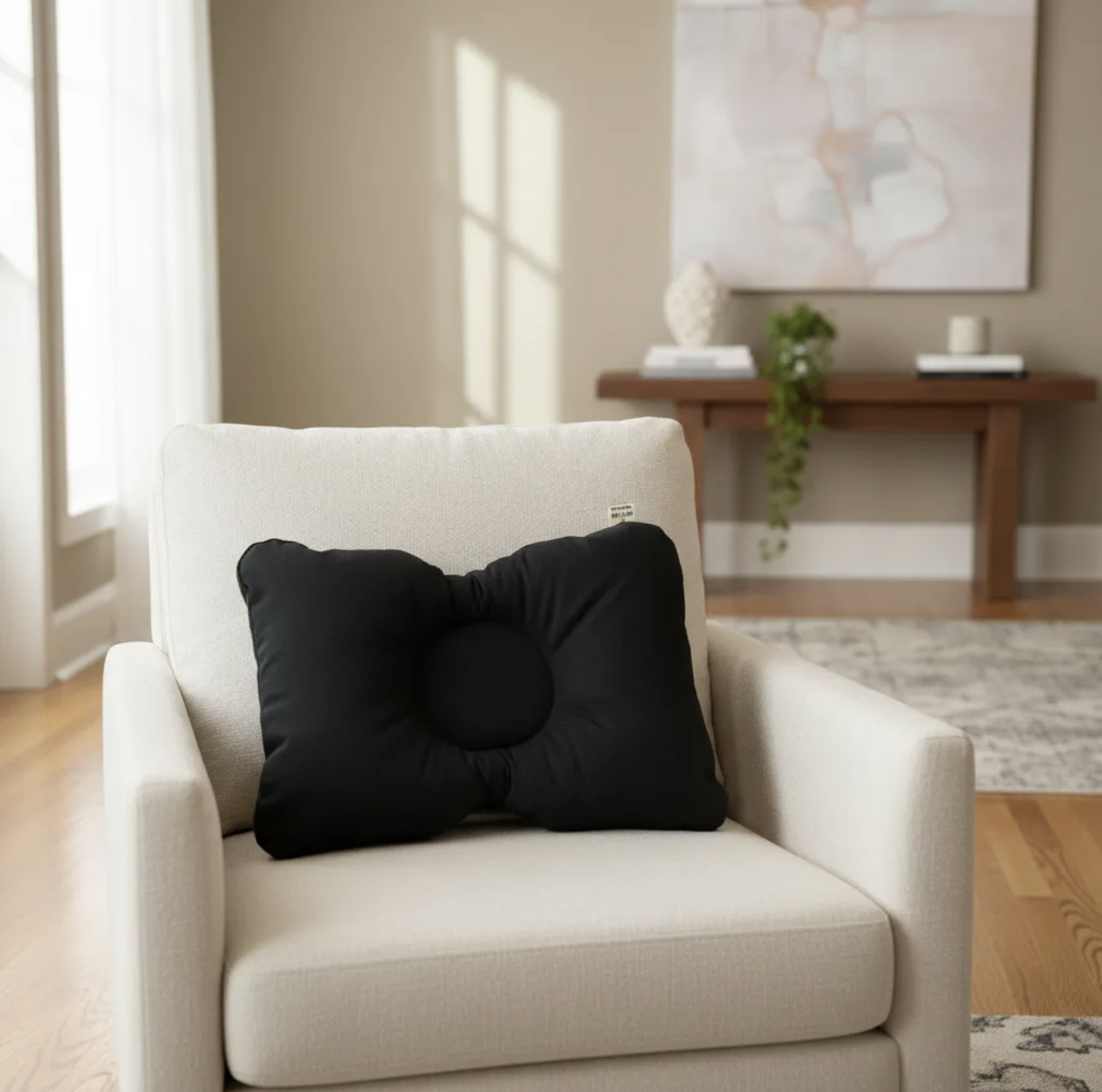 Almohada cervical ortopédica cojín lona impermeable para tomar sol. Piscina, playa, camping y viaje-5