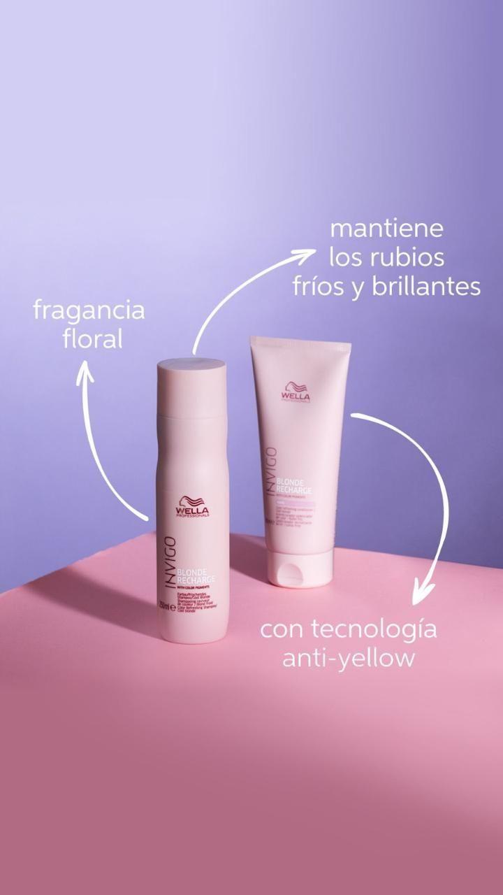  Wella Acondicionador  Potenciador de color rubio Invigo 250 ml-2