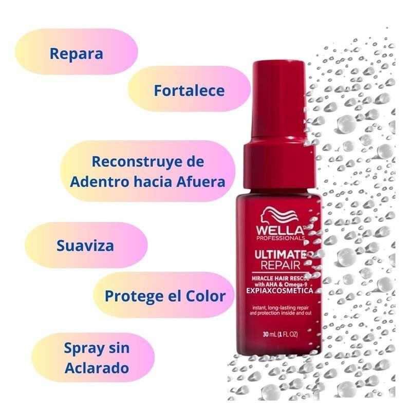 Ultimate Repair Wella Miracle Reparación Capilar en 90 segundos. 30  ML-3