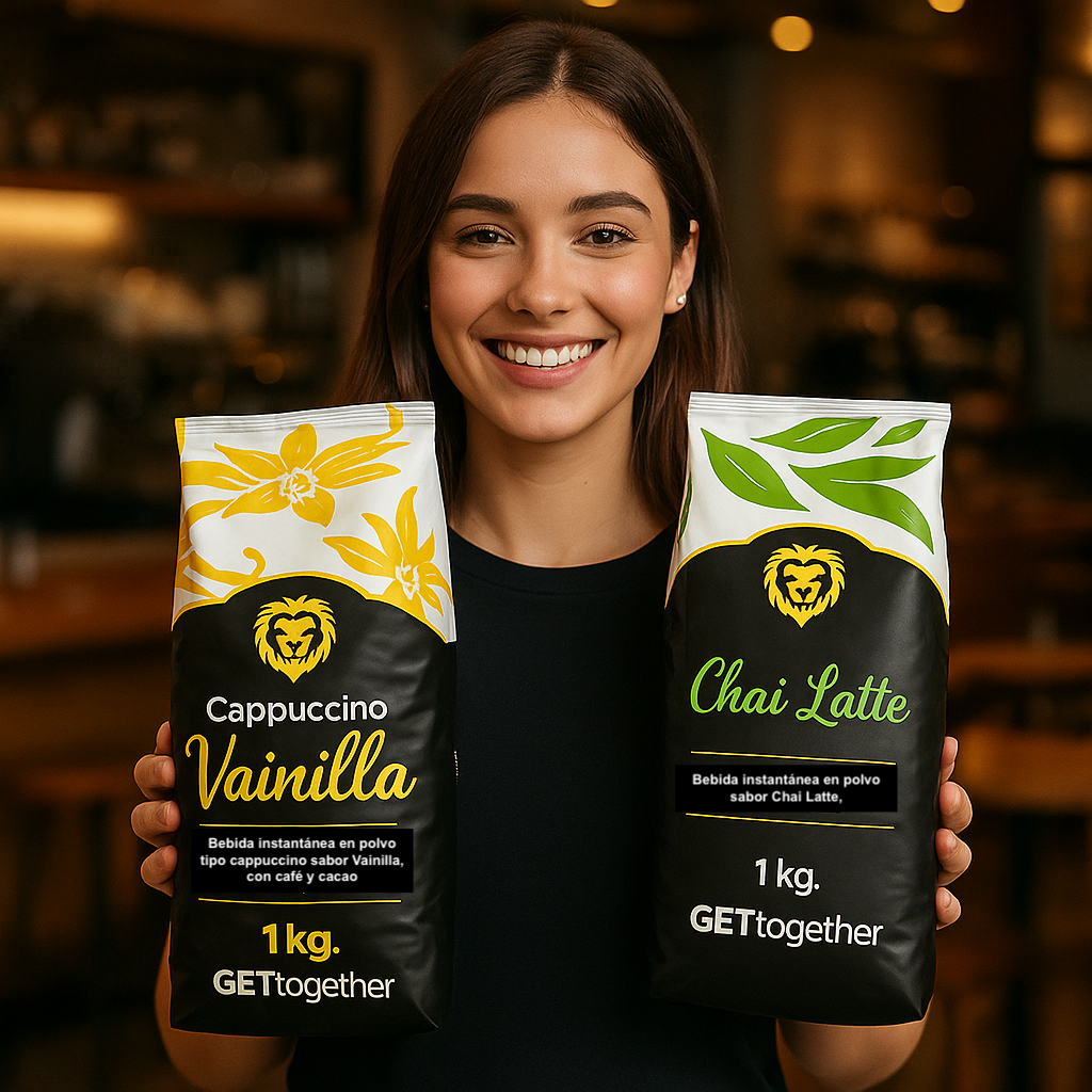 Café Cappuccino Chai Latte Gettogether By Marleycoffee 1kg | Edición Profesional-1