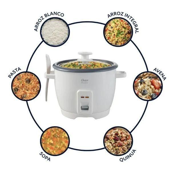 Olla Arrocera Electrica Multifuncional Diamond Force 500w 7 Tazas-3