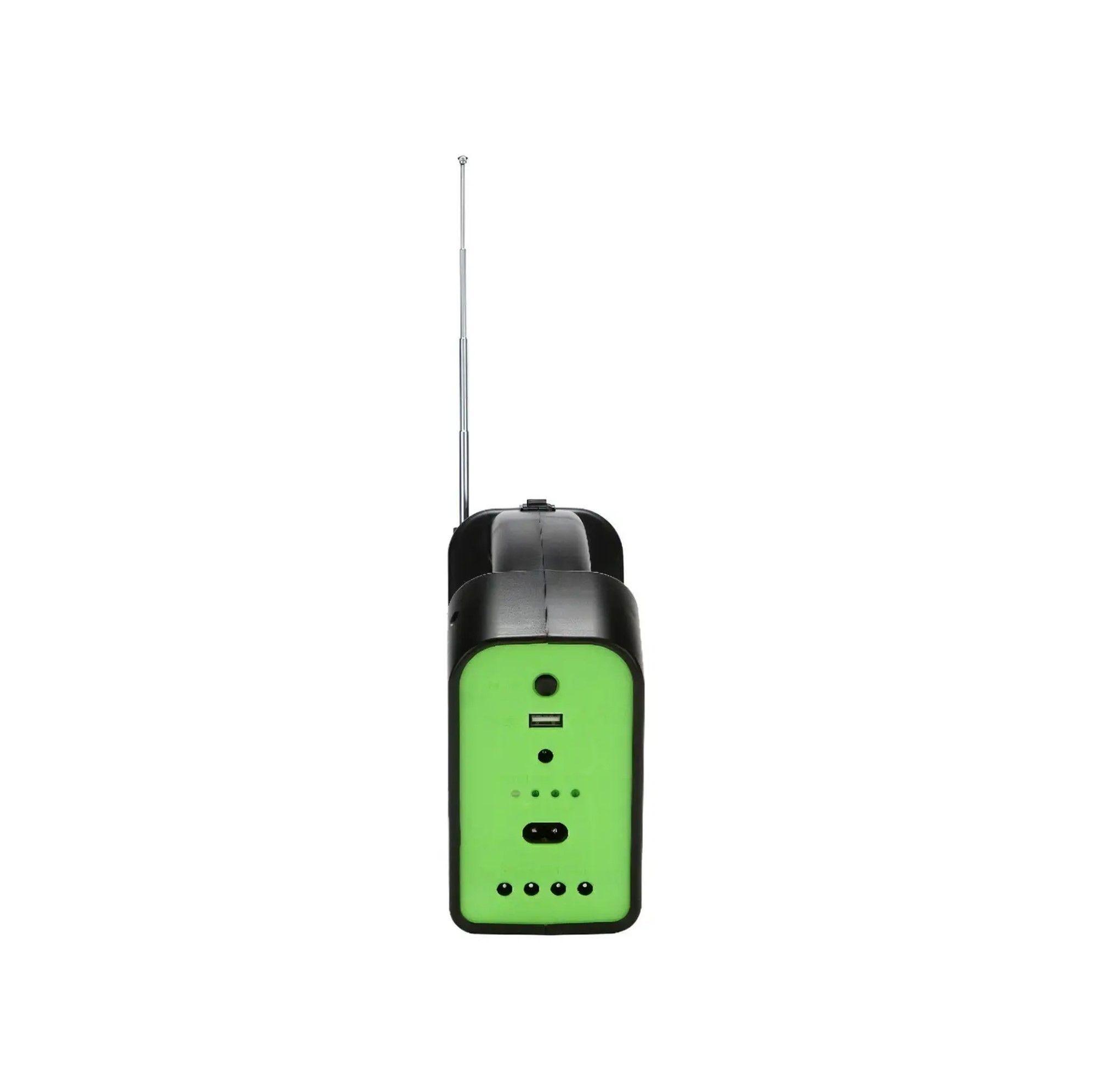 KIT SOLAR CAMPING LAMPARA LED GD 16 6V RECARGABLE BLUETOOTH-4