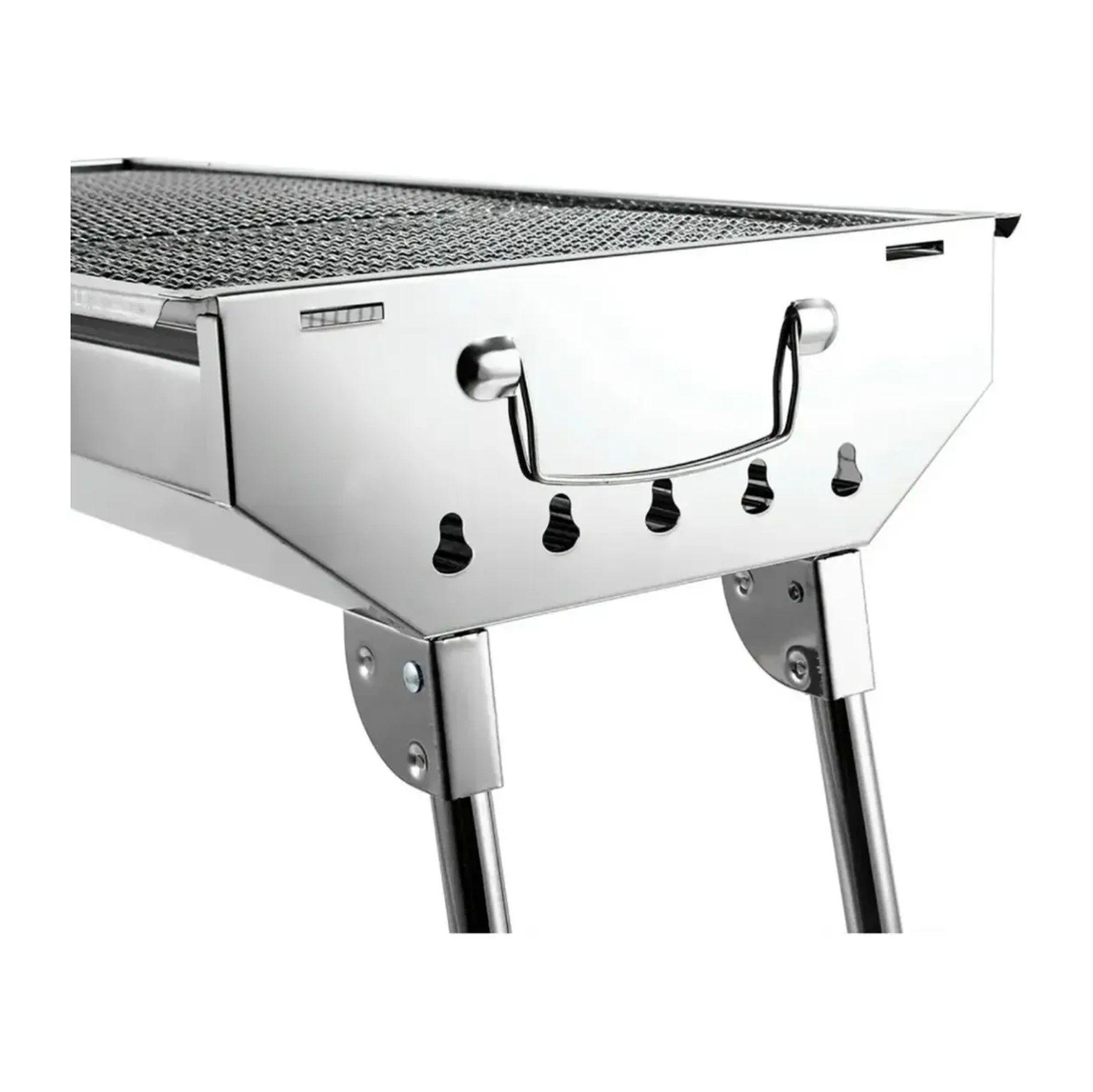 ESTUFA PARRILLA PARRILLERA PLEGABLE BARBACOA ASADO PORTATIL-3