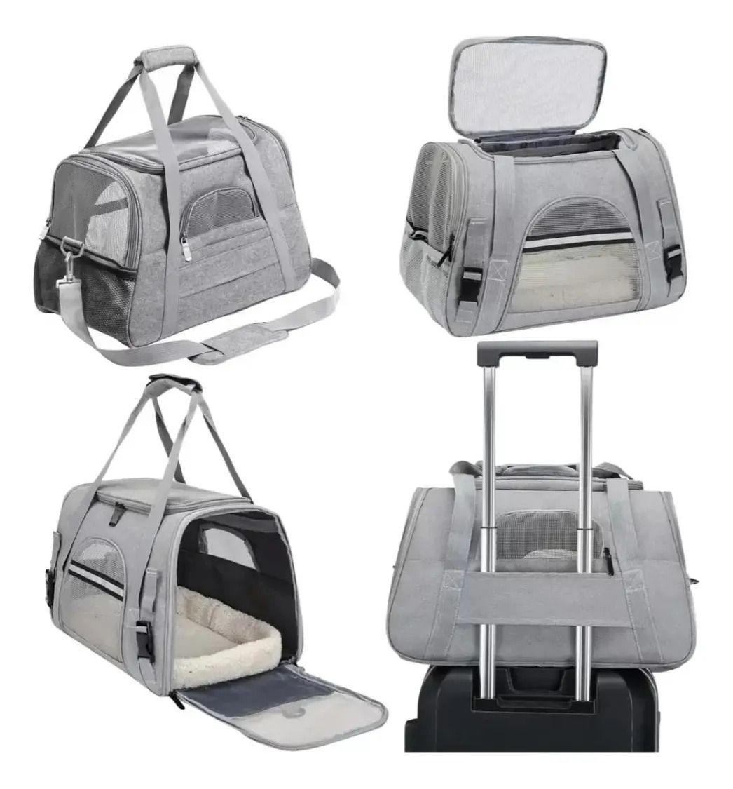 BOLSO TRANSPORTADOR MASCOTA AVION VIAJES-4