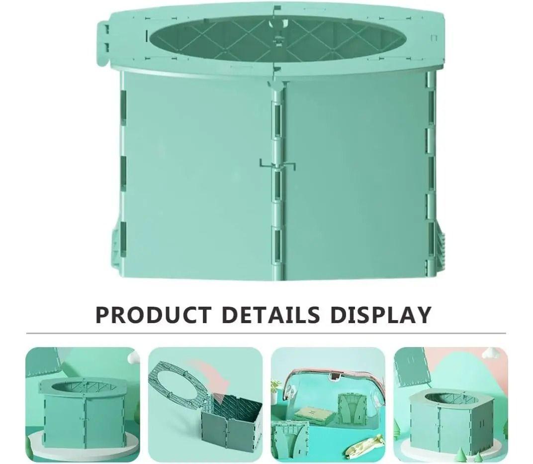 BA O PLEGABLE PORTATIL PARA CAMPING MAS BOLSAS NI OS VIAJE-1