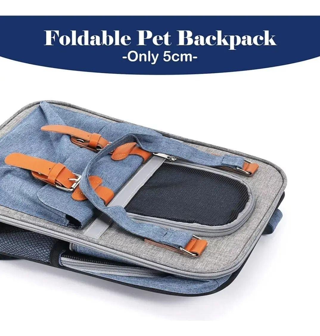 BOLSO MOCHILA PORTA PERROS JAULA TRANSPORTE PERROS GATOS-3