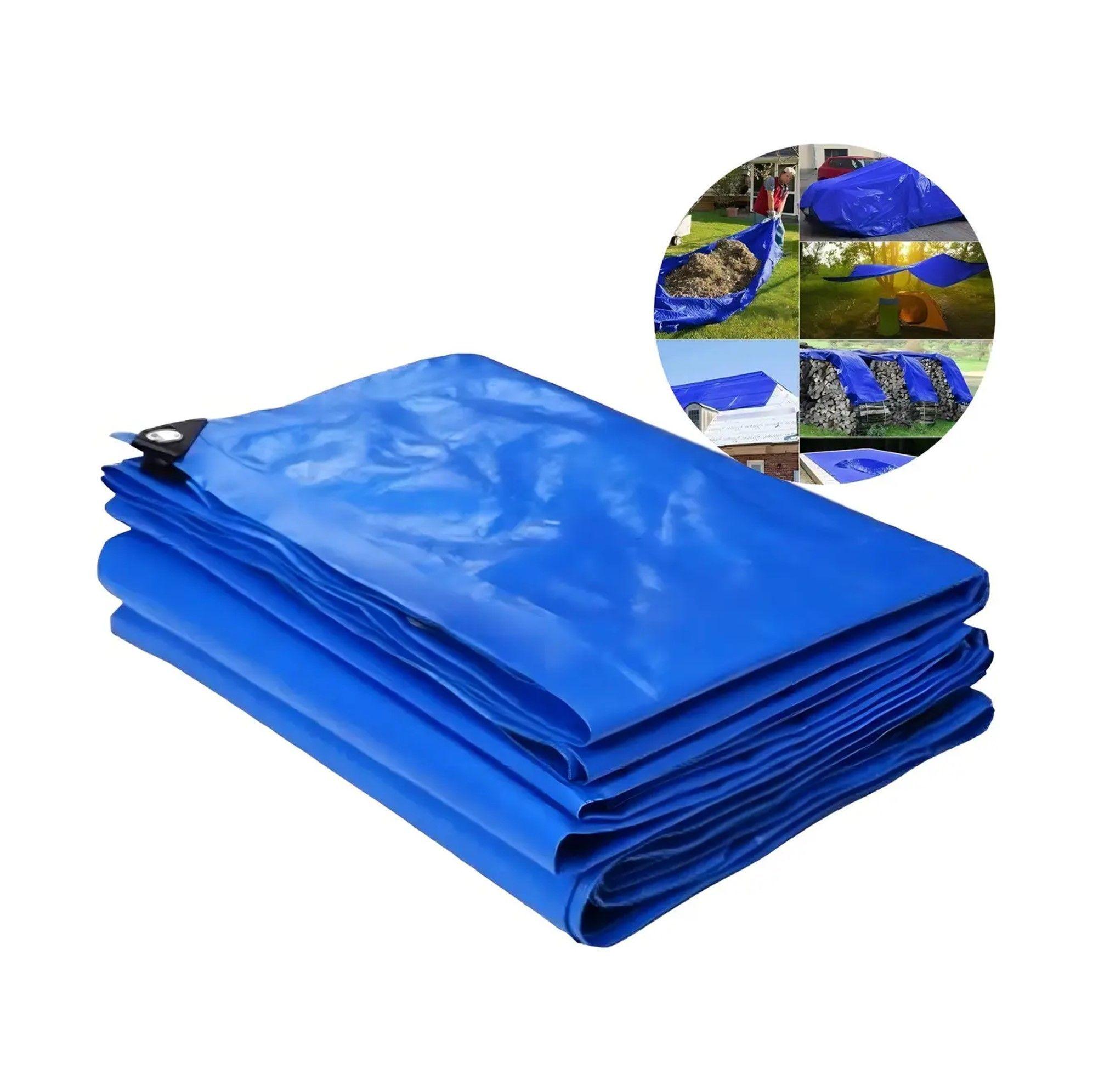 CARPA TOLDO LONA IMPERMEABLE CUBRE AUTOS COBERTOR 4X5 MTS-2