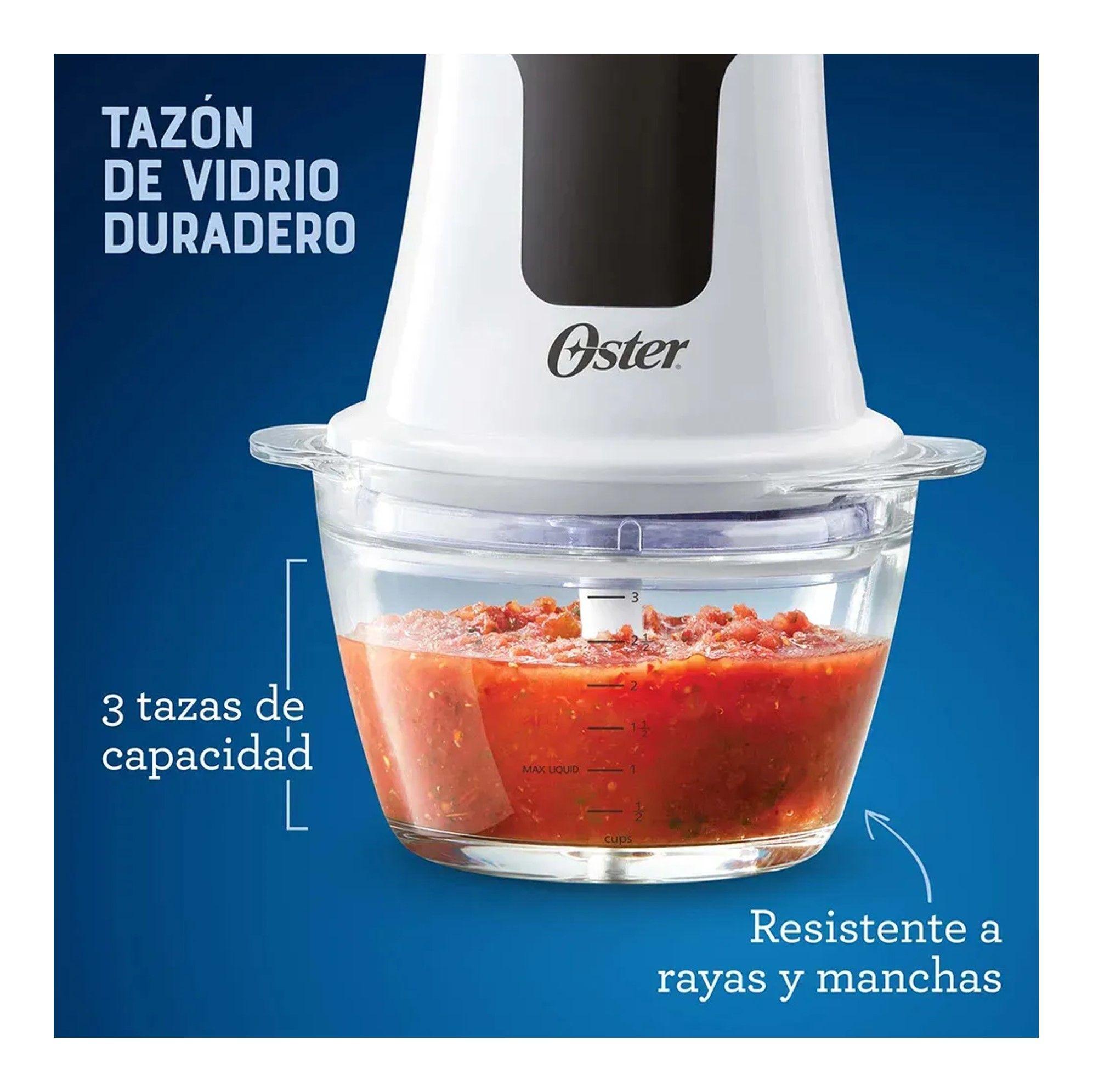 Mini Picadora de Alimentos 250w Oster Tazon De Vidrio-2