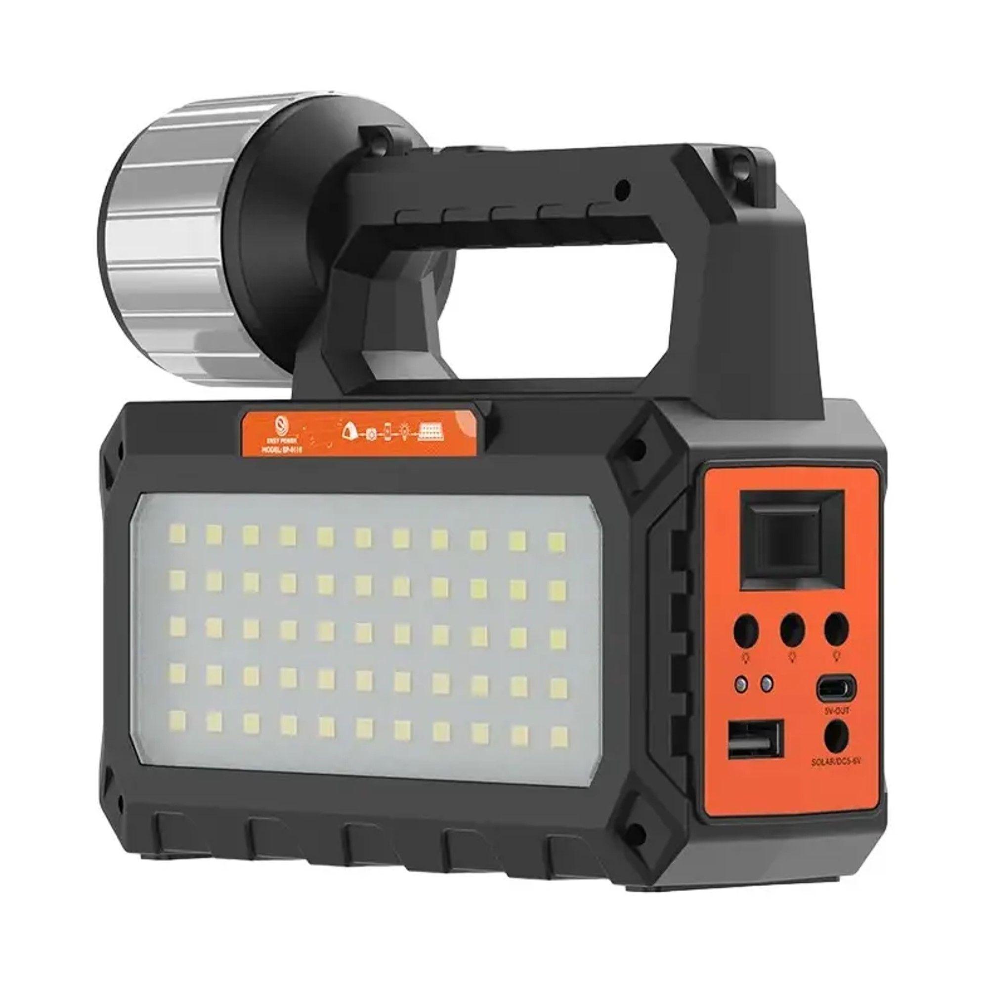 Kit De Energia Solar Multiusos Ampolletas linterna Mas radio Camping-1