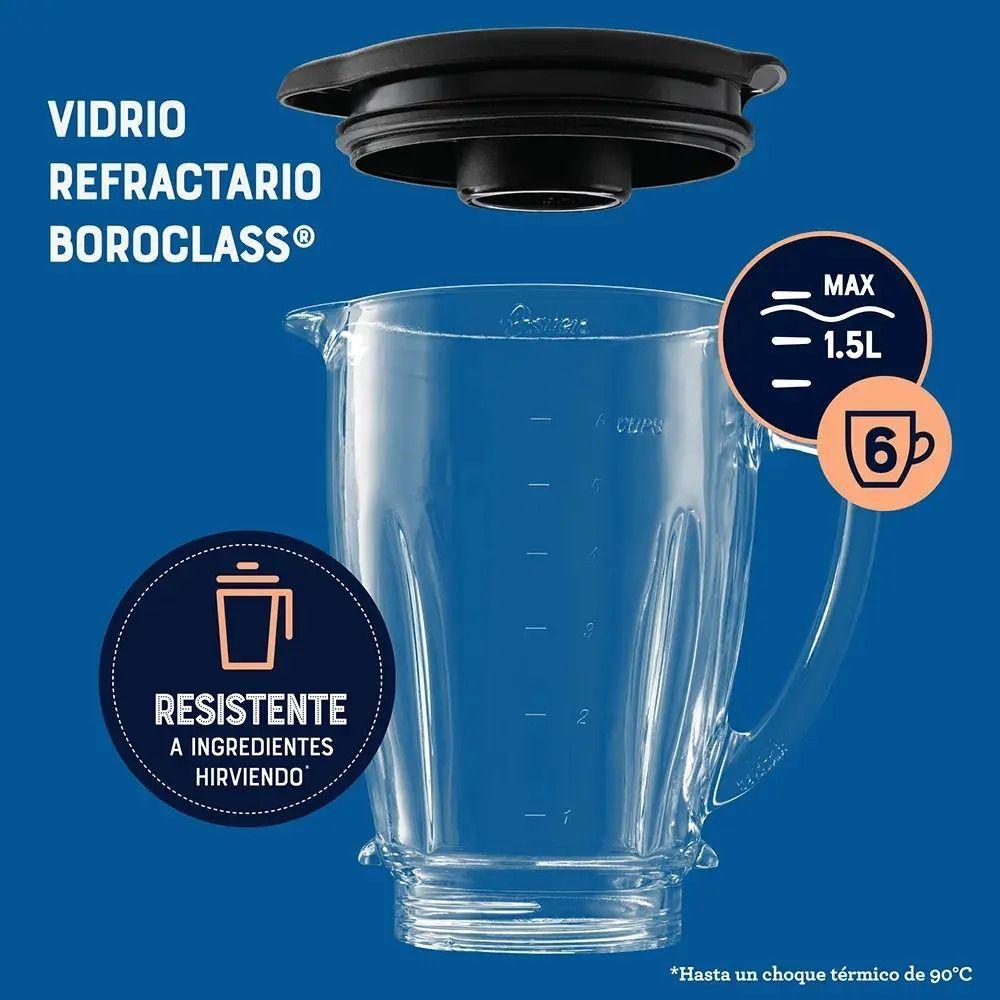 Licuadora Oster Jarra de Vidrio 2 Velocidades 800W-2