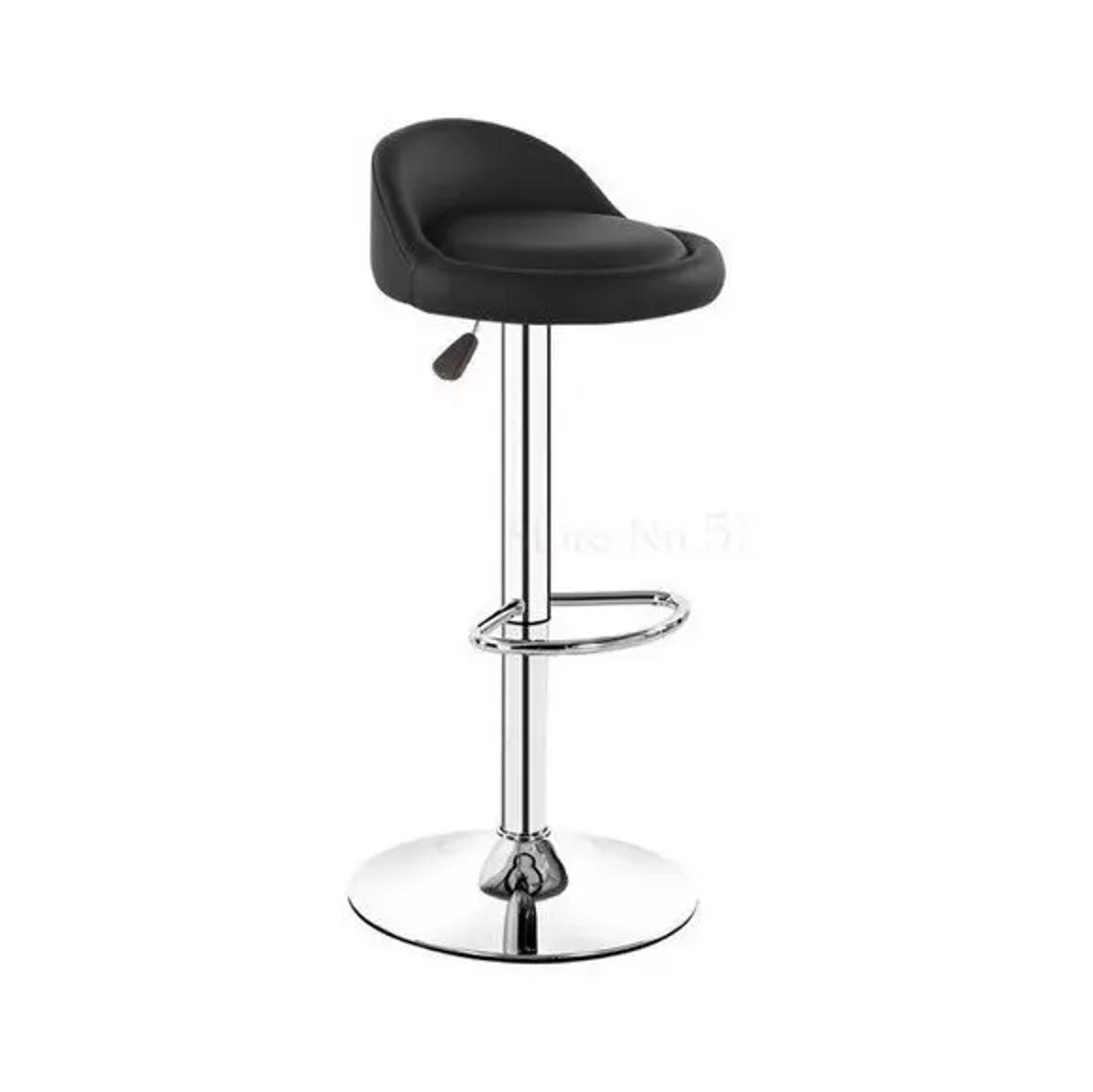 SILLA PISO BAR TABURETE CON RESPALDO ALTURA REGULABLE-0