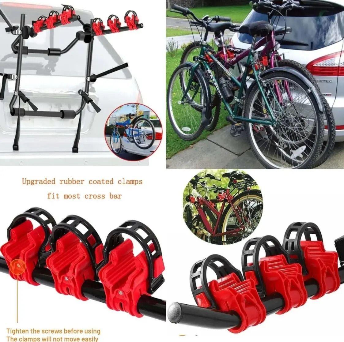 PORTA BICICLETAS TRIPLE AUTOMOVIL PORTABICICLETAS-2