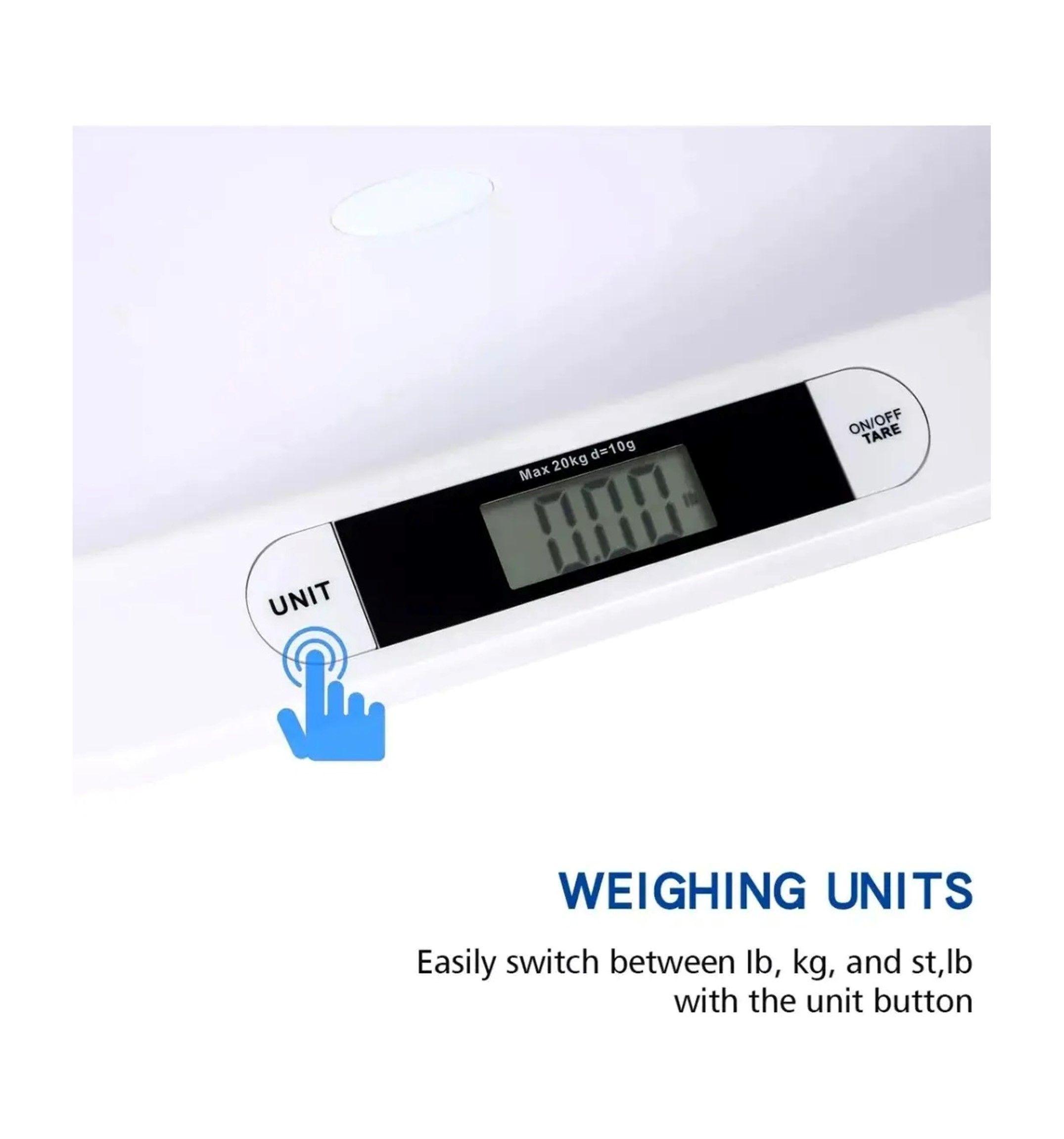 BALANZA DIGITAL PARA BEBE S Y NI OS PEDIATRICA 20KG-4