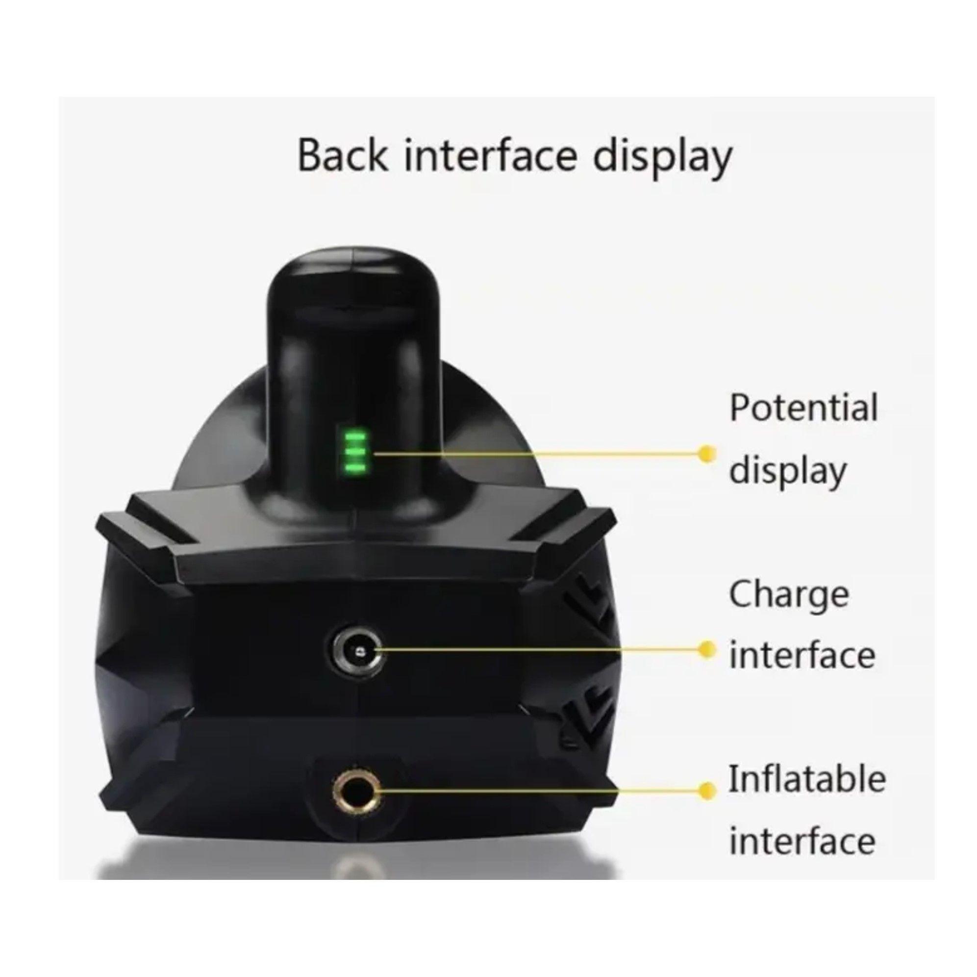 ASPIRADORA AUTOMOVIL 12V 100W COMPRESOR INFLADOR LED 4 EN 1-5