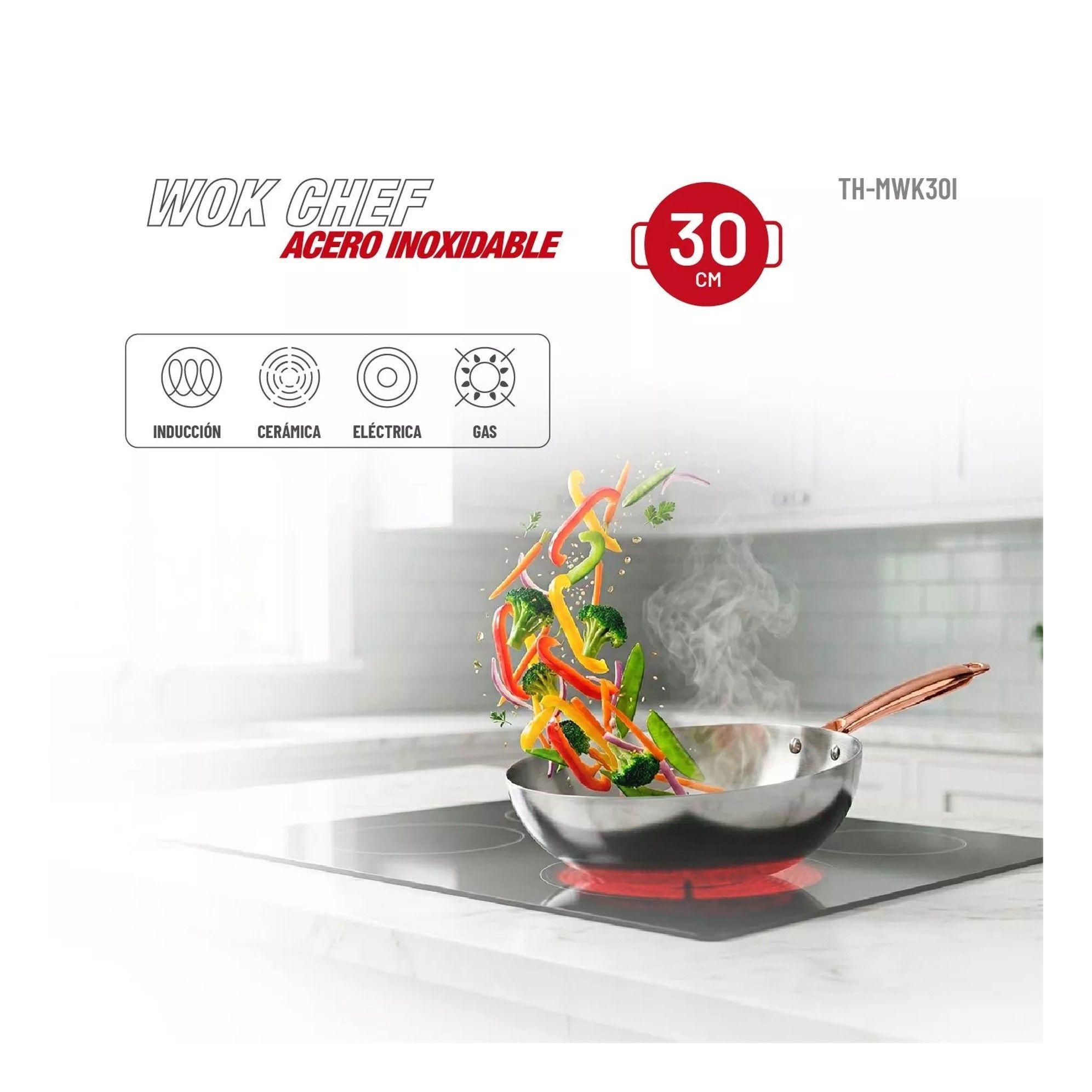 Sarten Wok Thomas 30cm Diametro-1