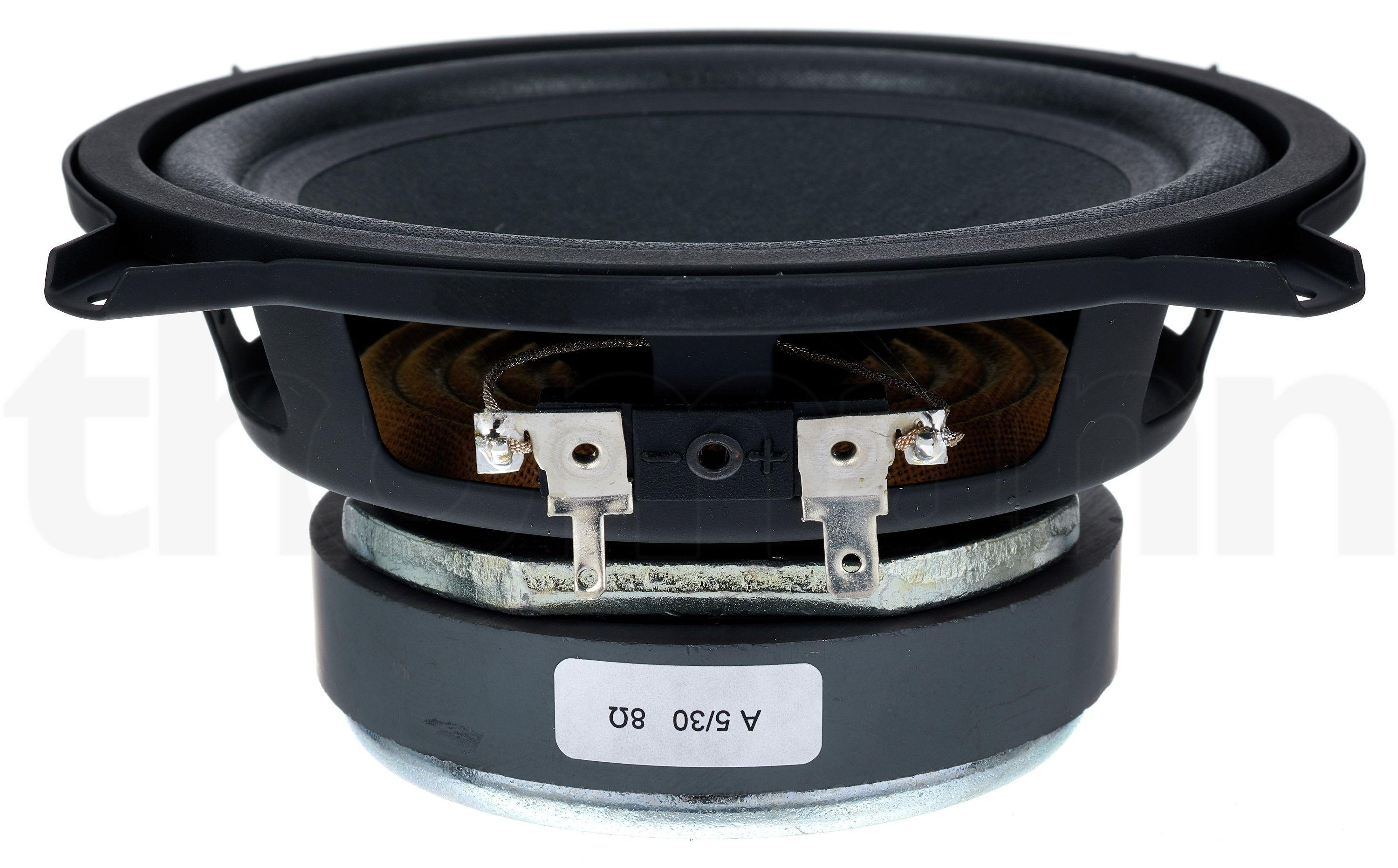 PAR DE PARLANTE AUTO 13CM REDONDO 80W COAXIAL 2 VIAS-1