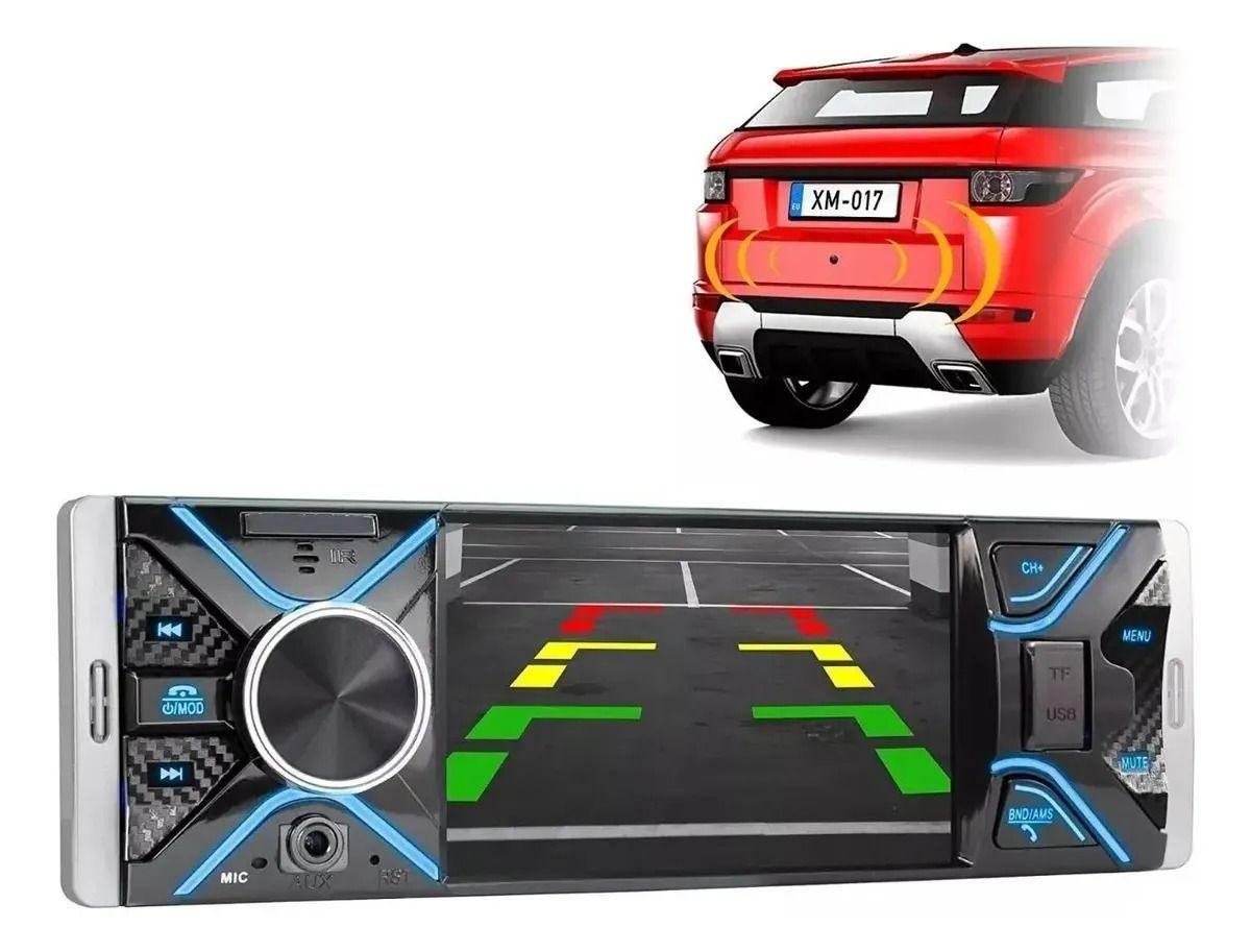 RADIO AUTO 1 DIN CON PANTALLA 4 1 BLUETOOTH USB SD CONTROL-3