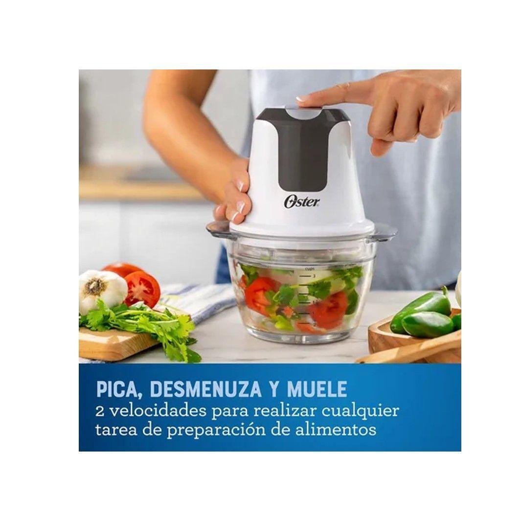 Mini Picadora Oster 3 Tazas Con Tazón De Vidrio-2
