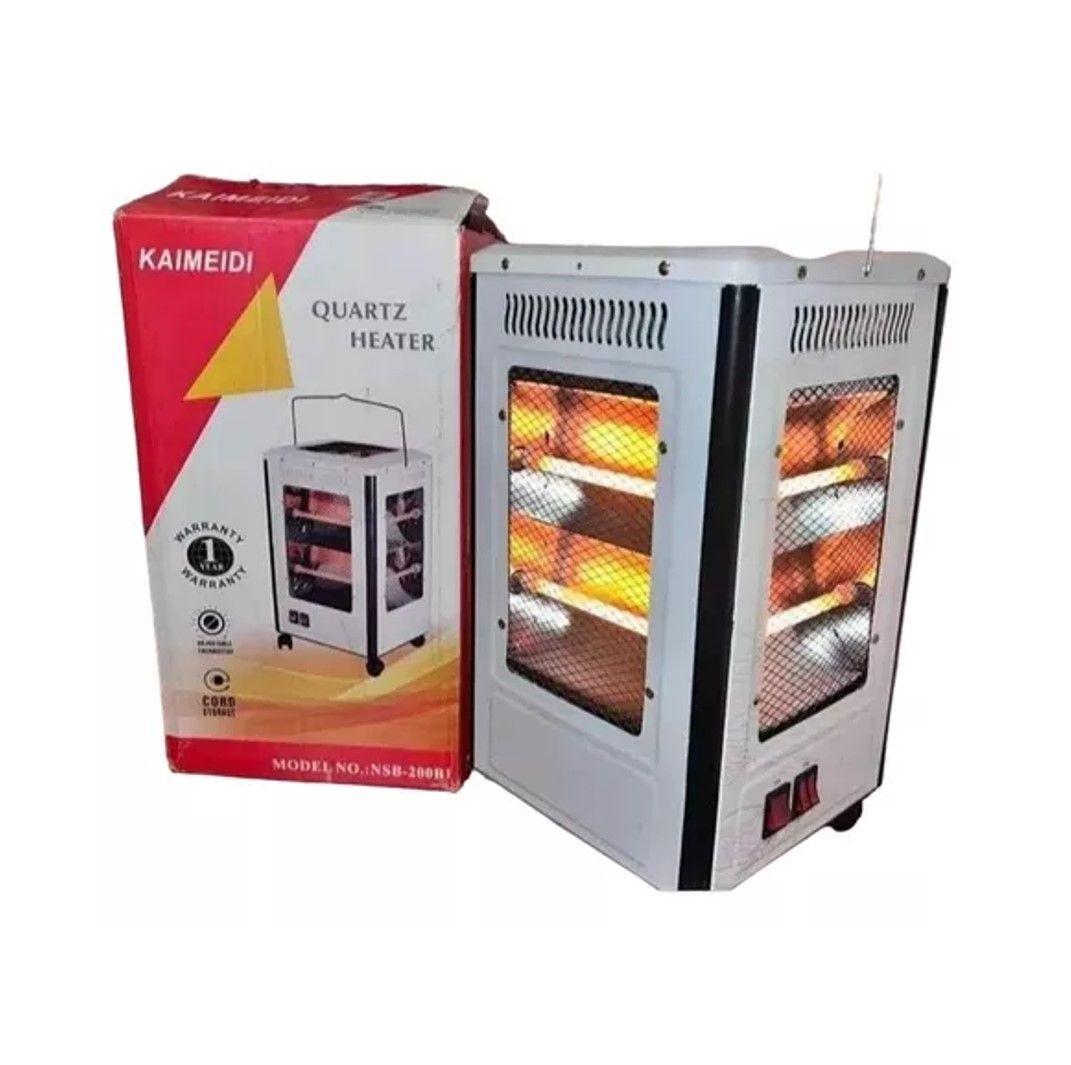 Estufa De Cuarzo Calentador Eléctrico Calefactor 2000w-3