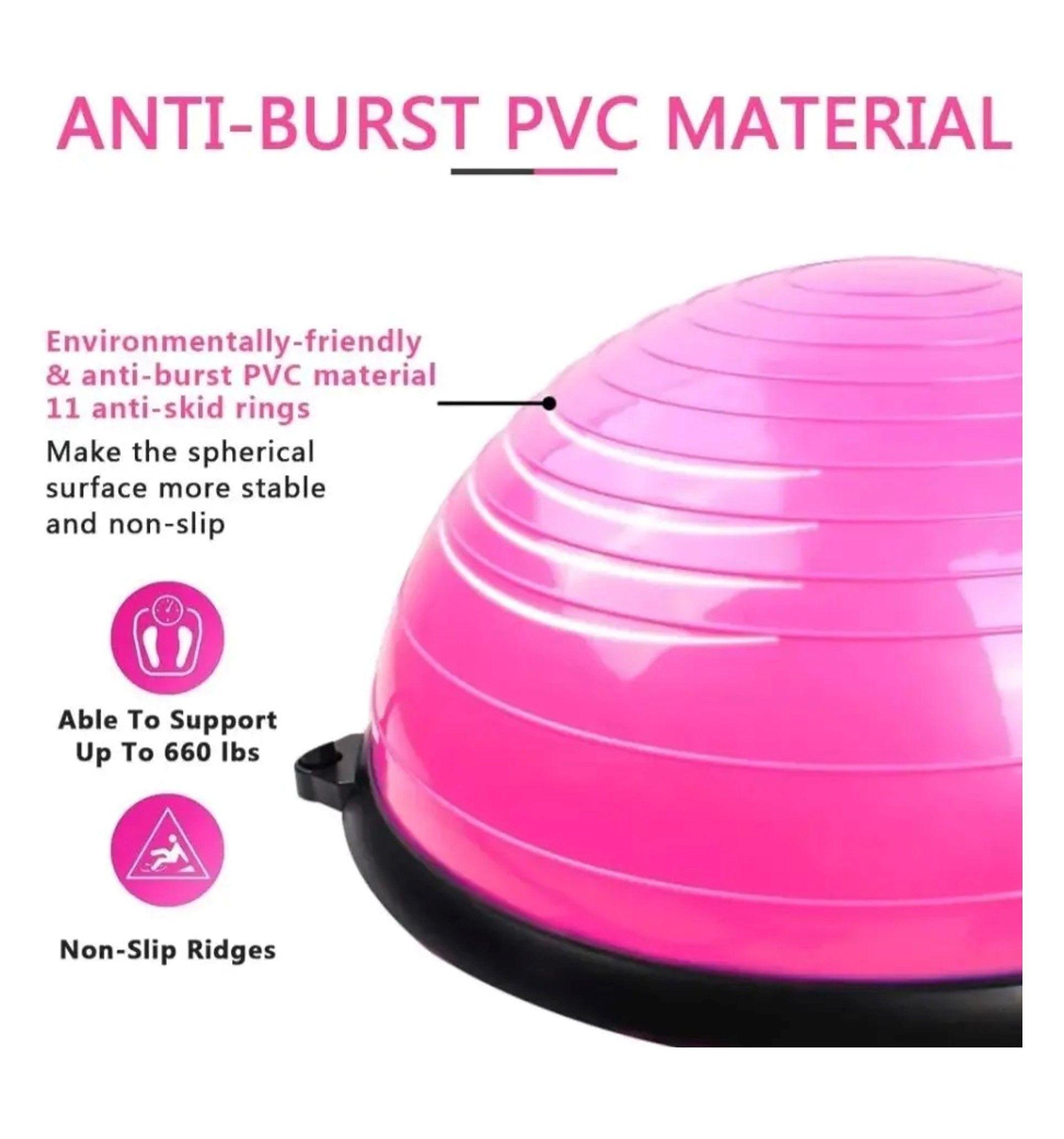 BALON BOSU GYM FITNESS YOGA SEMIESFERA DE RESISTENCIA-2