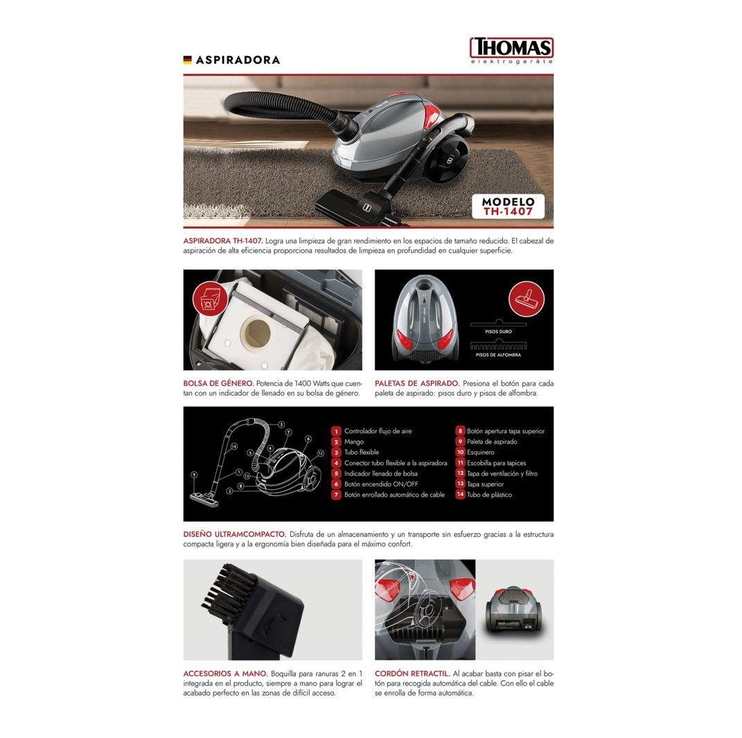 ASPIRADORA THOMAS TH1407 1400W-3
