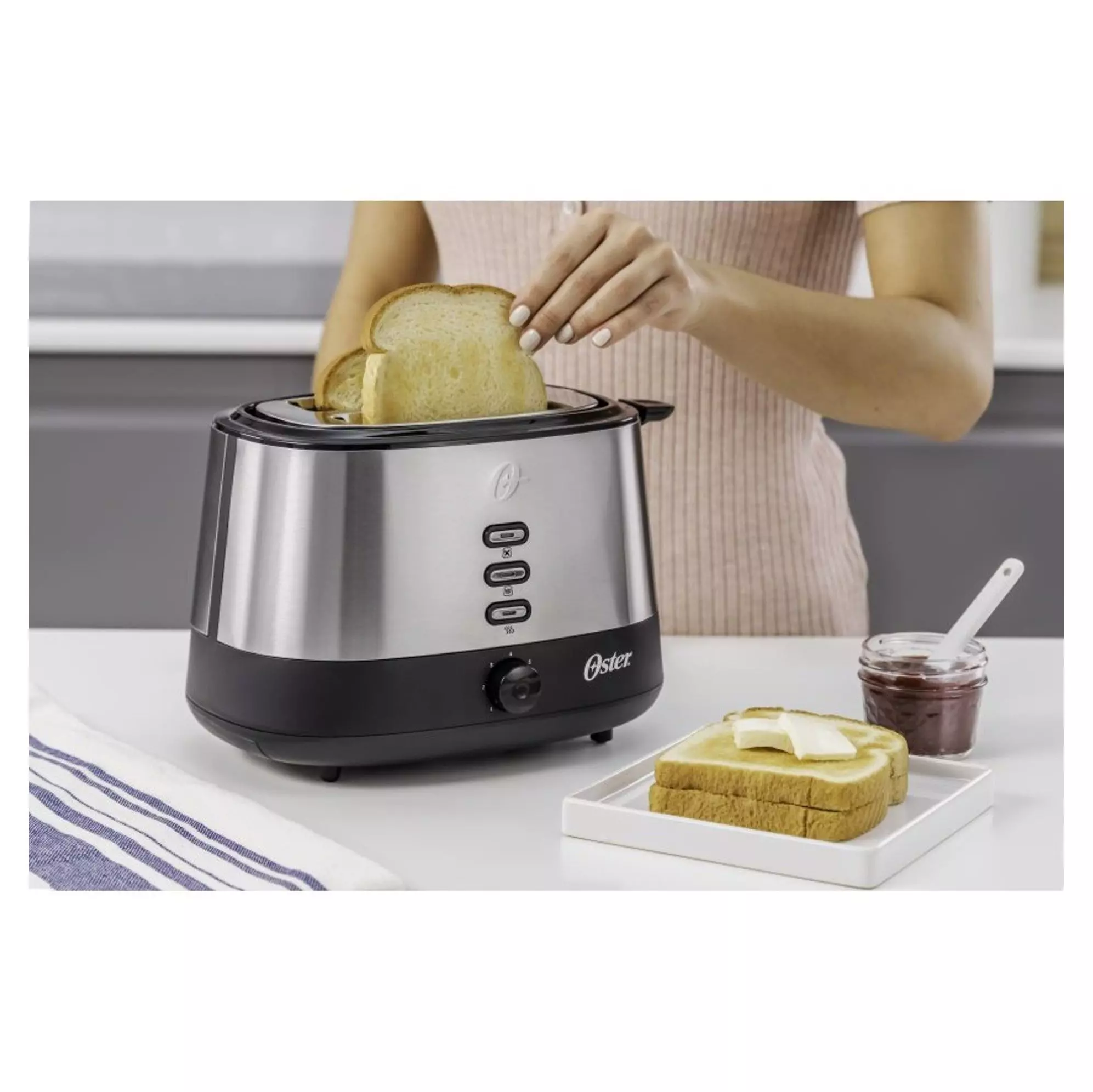 Sandwichera Tostador Oster R500 2 Rebanadas 800W-2