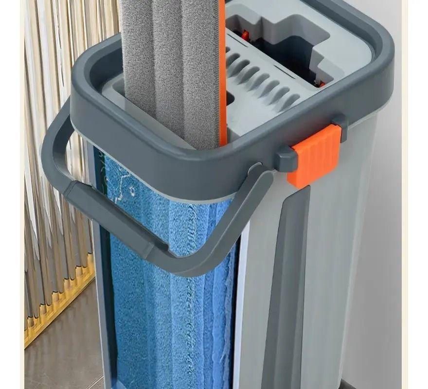 SET DE MOPA ROTACION GIRATORIA TRAPEADOR 360 BALDE Y PA O-6