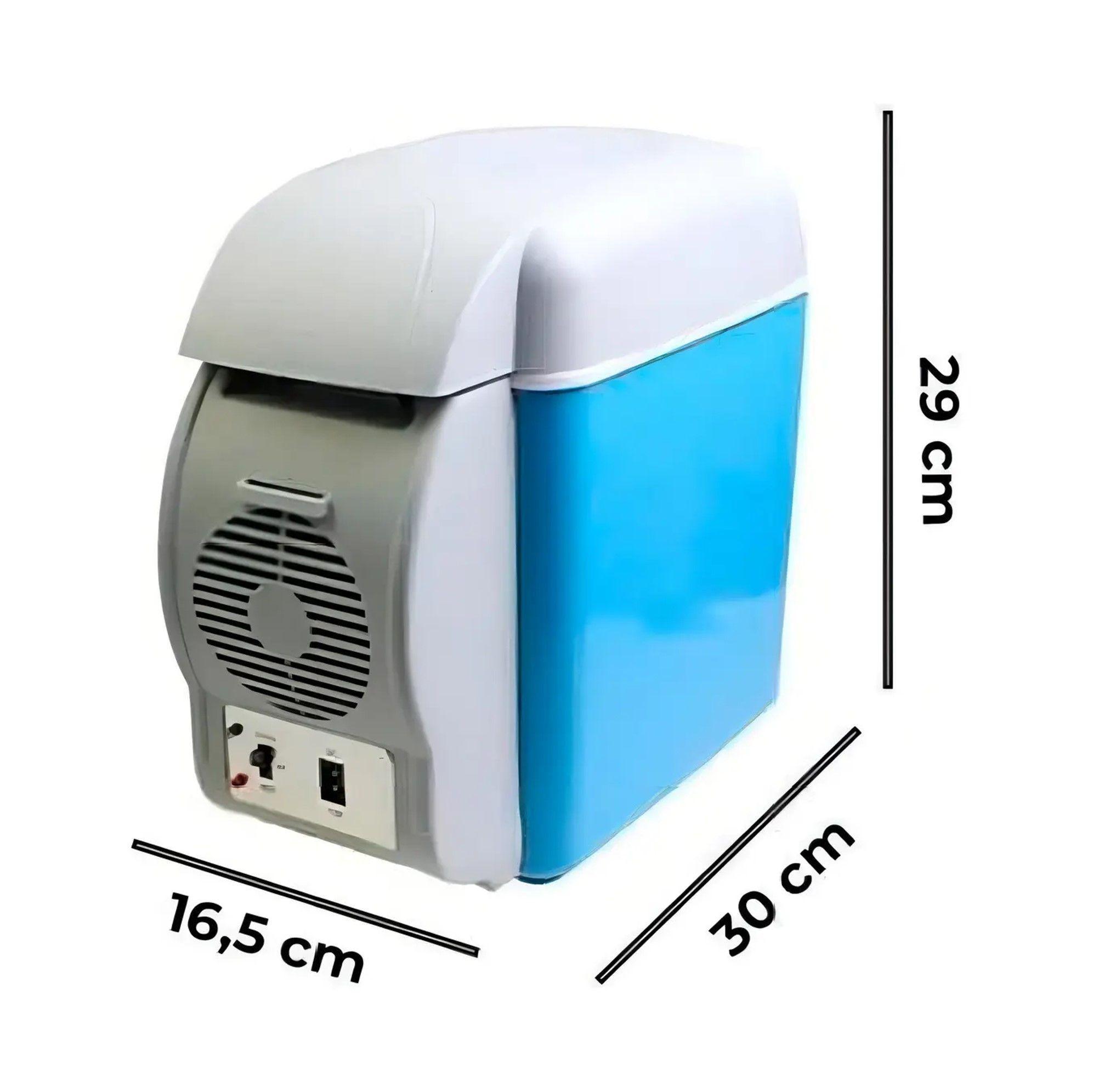 MINI COOLER 12V COOLER NEVERA COOLER ELECTRICO PORTATIL 7 5L-3