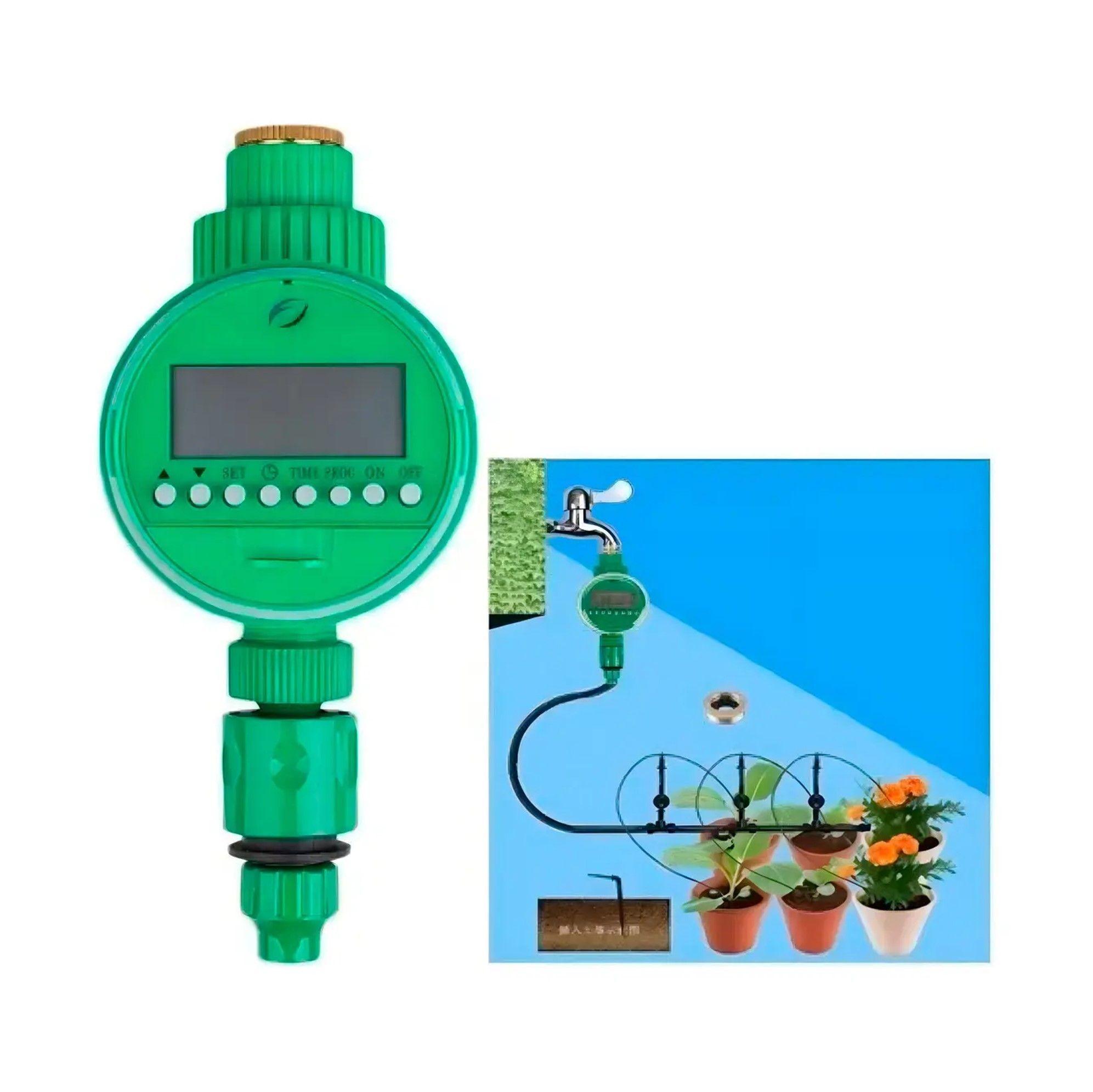 TEMPORIZADOR RIEGO AUTOMATICO TIMER DIGITAL LCD PROGRAMADOR-2
