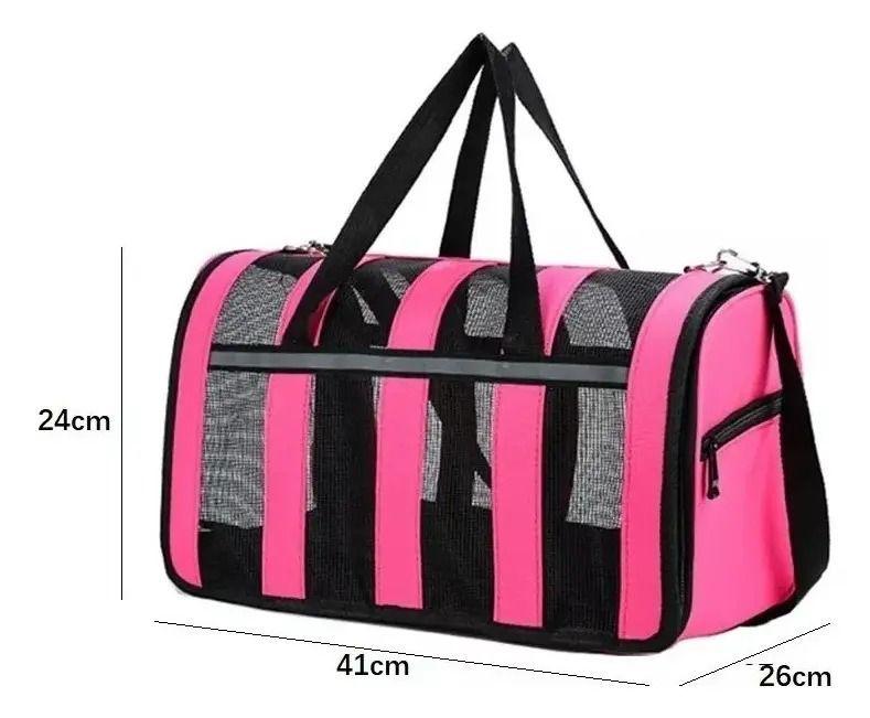 BOLSO TRANSPORTE MASCOTAS TALLA M 41X26X24 MEDIANO-2