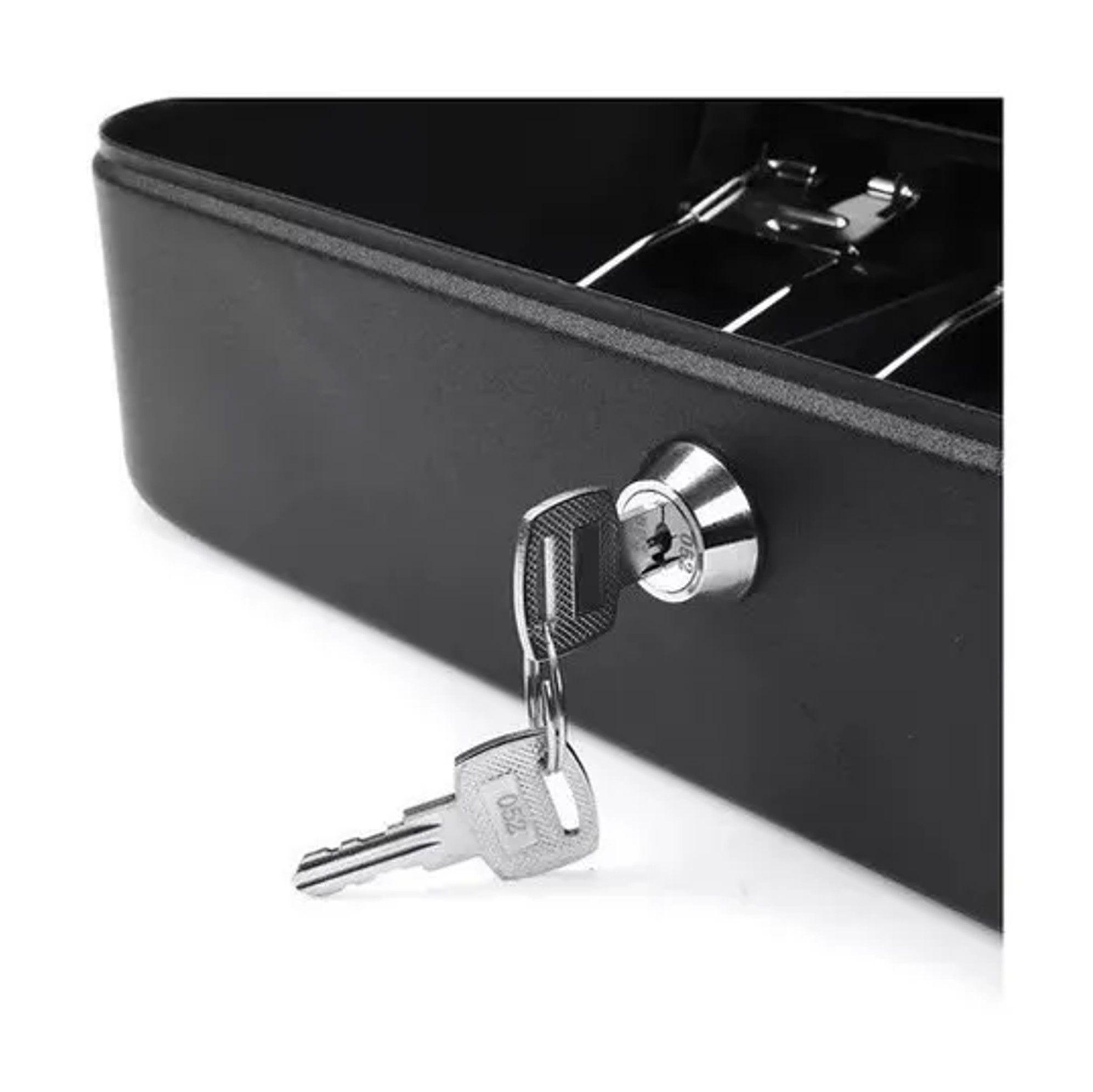 CAJA ORGANIZADORA DE DINERO CON LLAVE DE SEGURIDAD-1
