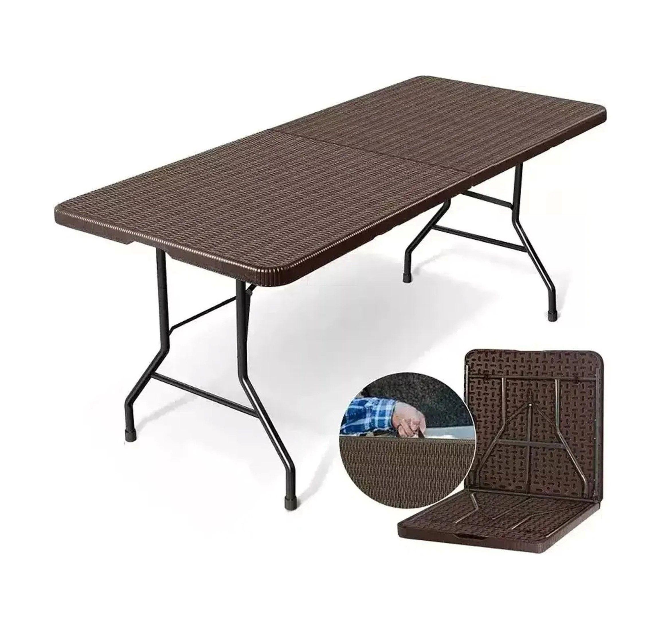 MESA PLEGABLE TIPO MALETA 1 80 MTS PORTATIL TERRAZA-2