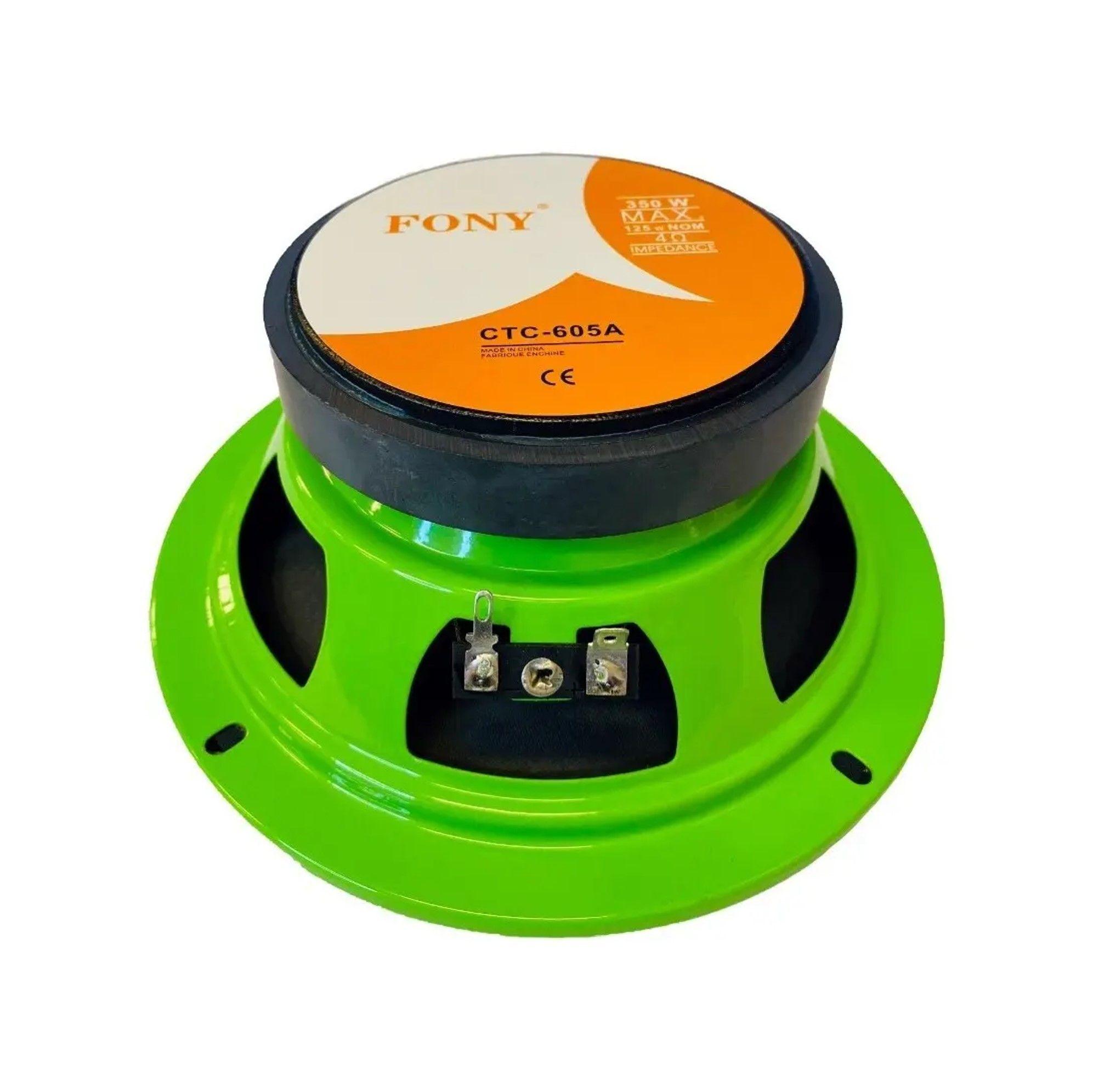 PARLANTE MEDIO PARA AUTO 350W 16CM REDONDO-3