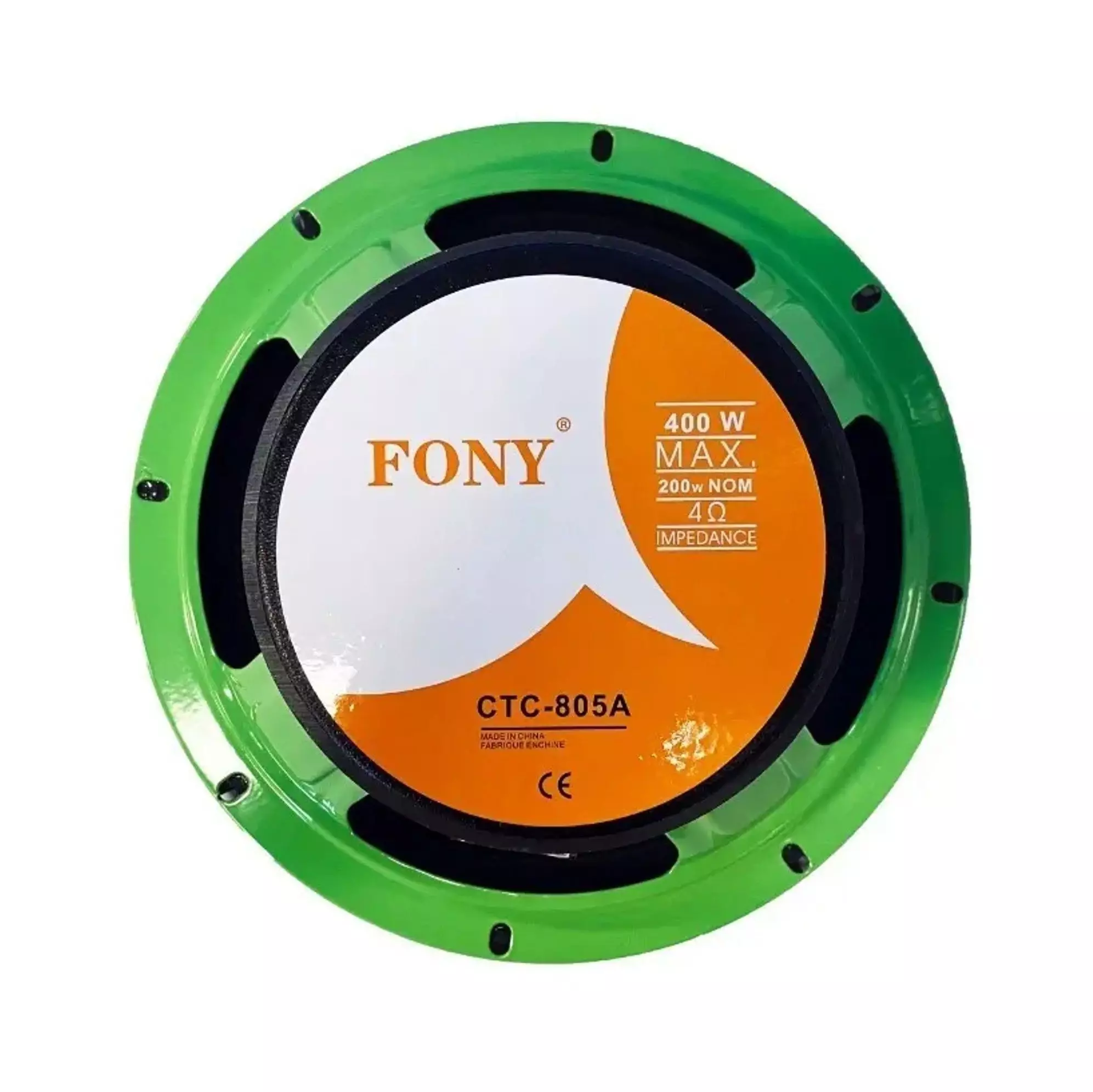 PARLANTES MEDIOS PARA AUTO 400W 20CM REDONDO-1