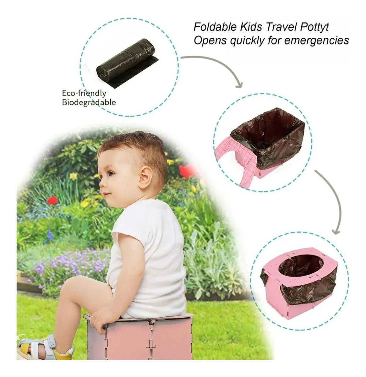 BA O PLEGABLE PORTATIL PARA CAMPING Y BOLSAS VIAJE-4