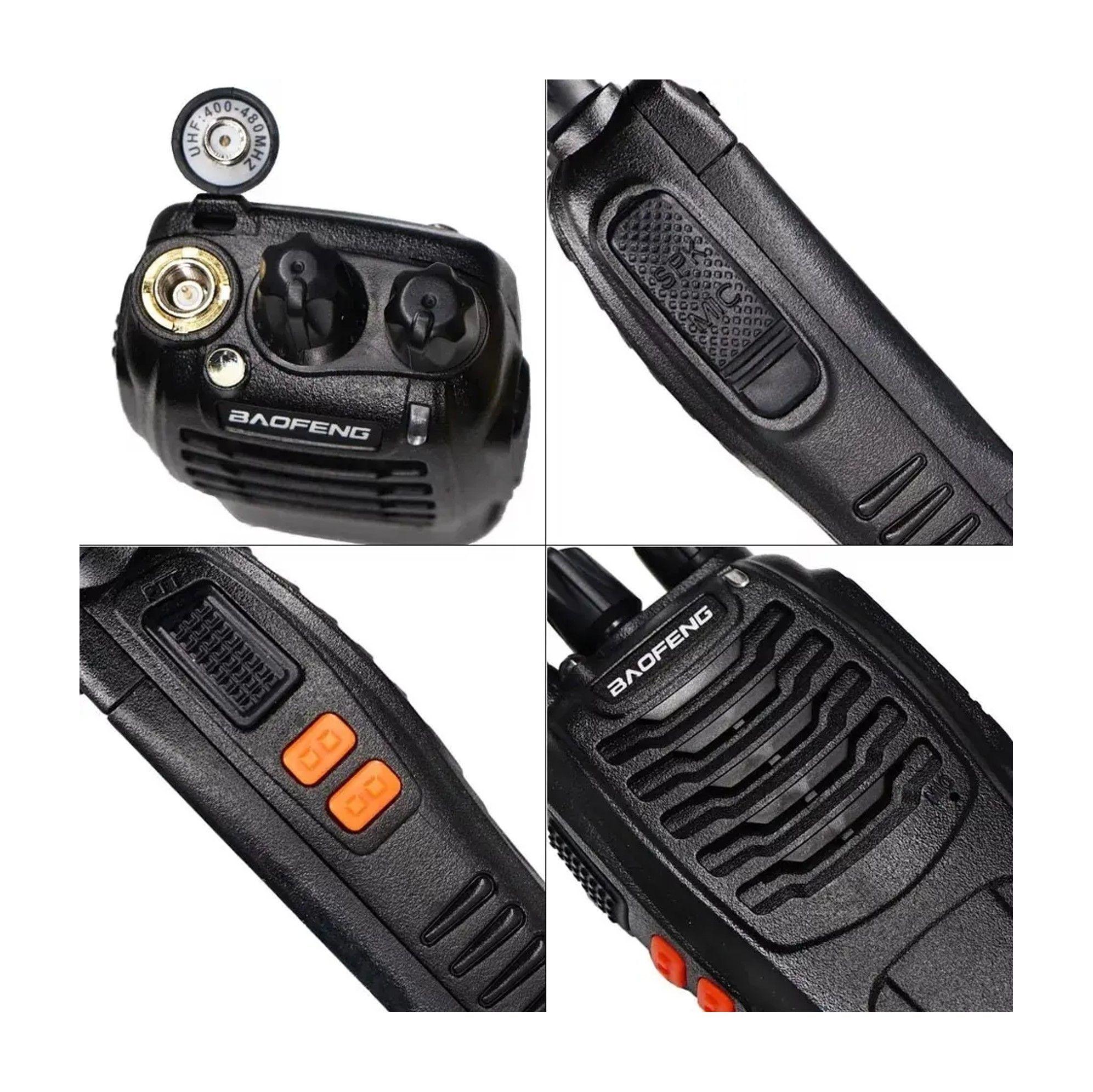 KIT 2 RADIO TRANSMISOR WALKIE BAOFENG 777S 2 MANOS LIBRES-3