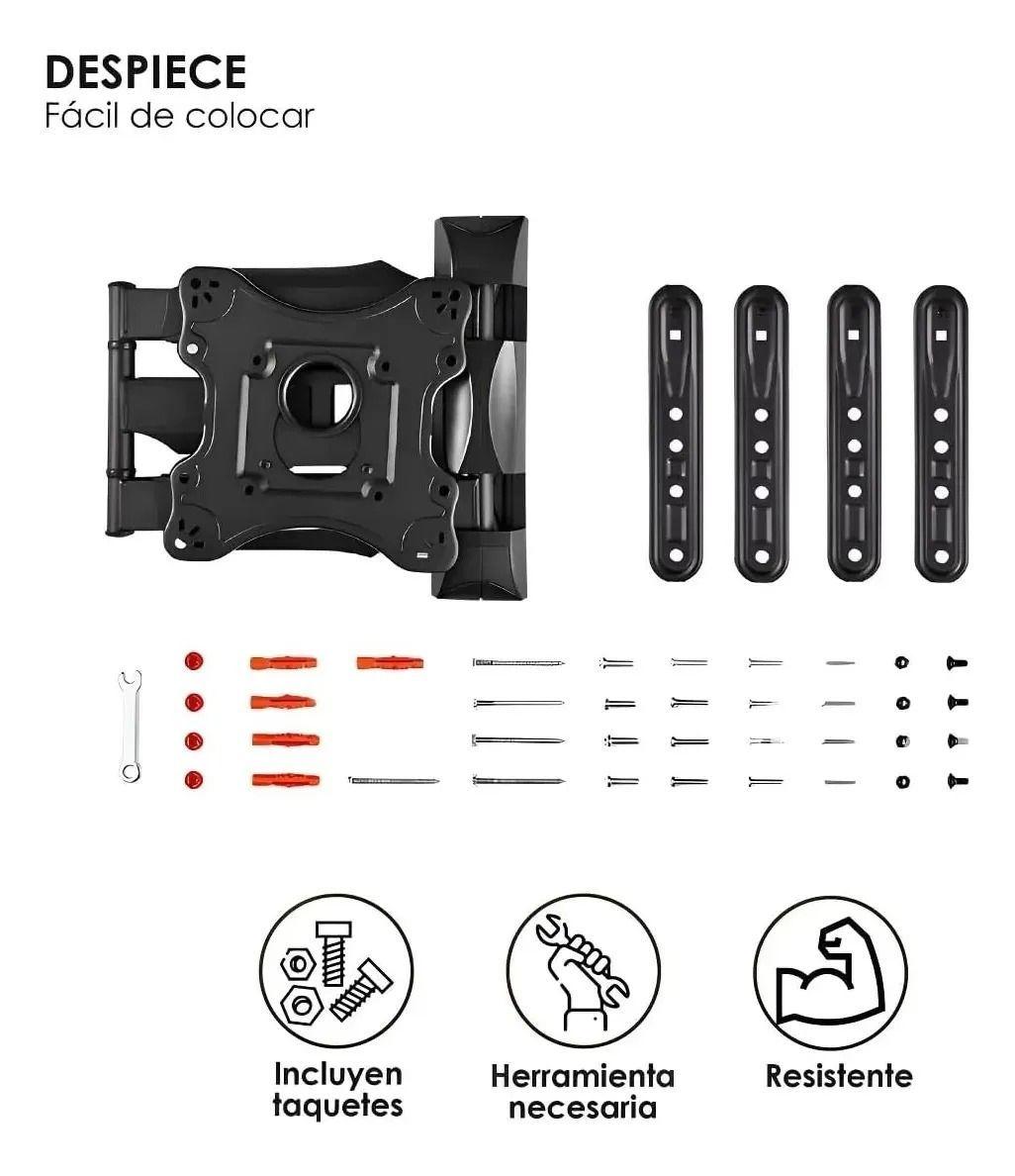 SOPORTE TV 32 65 PULGADAS 27 2KG BRAZO ARTICULADO PARED-2