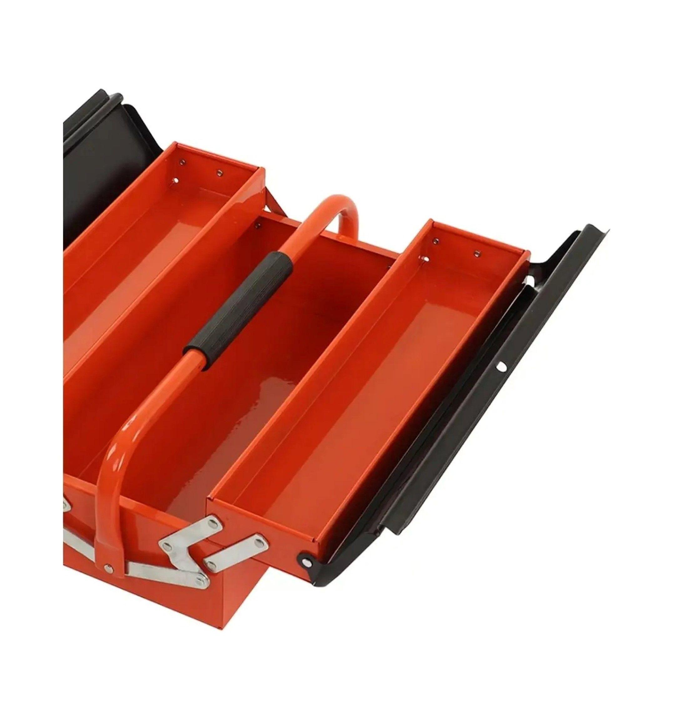 CAJA HERRAMIENTA ARTICULADA METALICA 45X15CM ALMACENAMIENTO-3