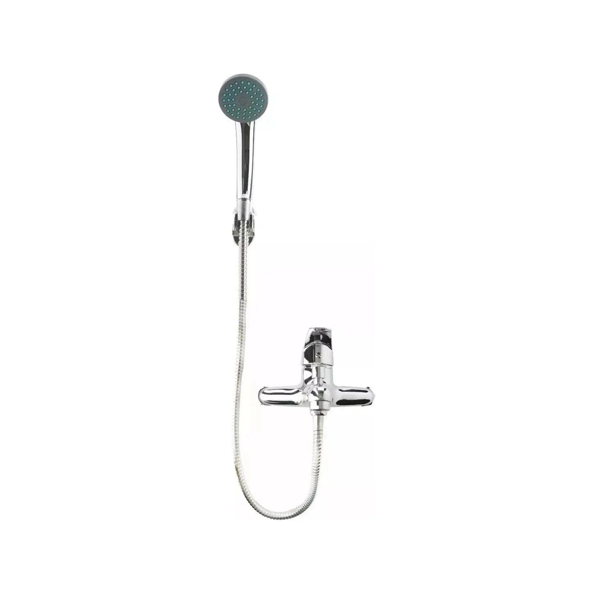 LLAVE MONOMANDO TINA DUCHA CUERPO METALICO CROMADO-2