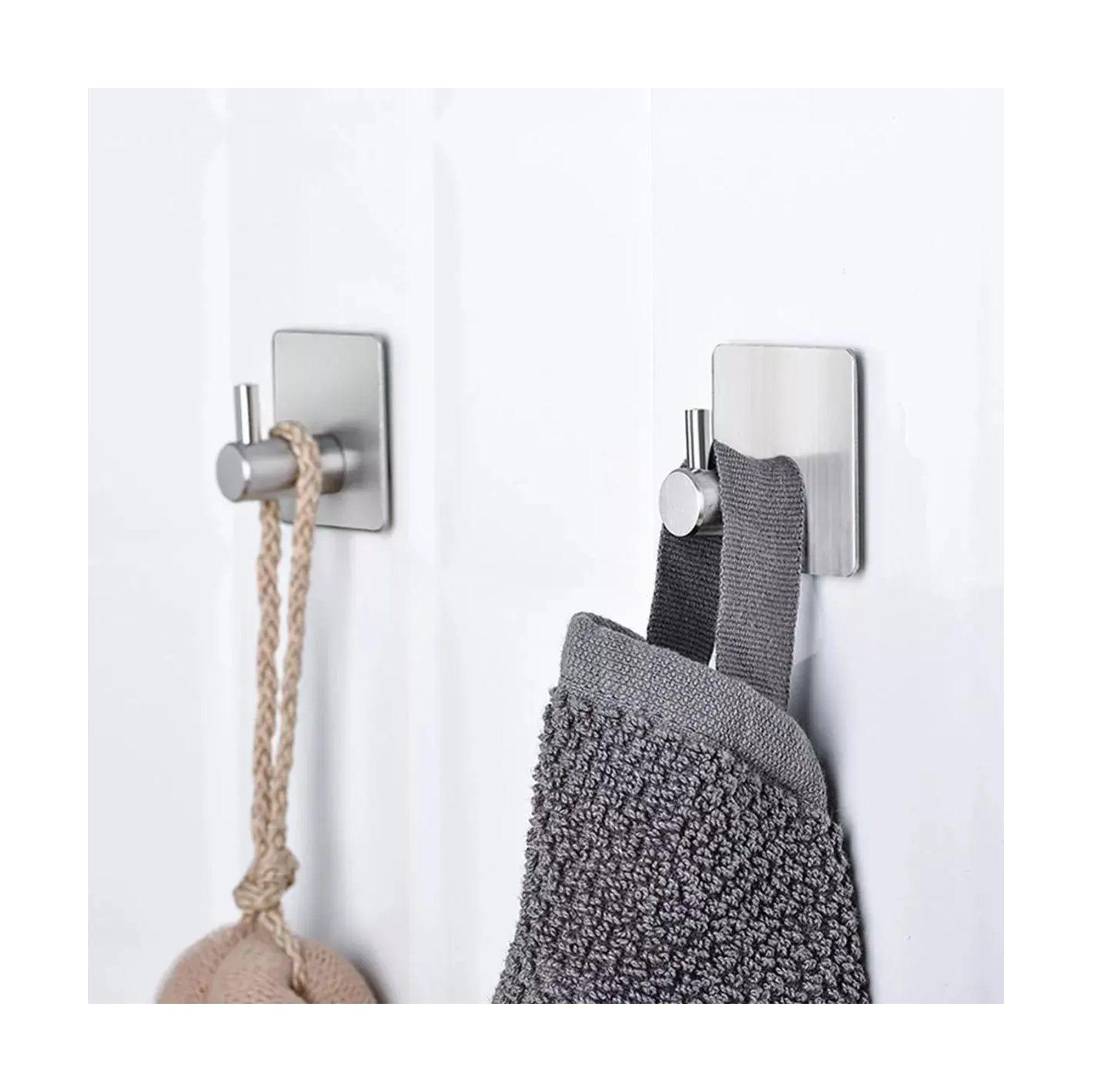 SET DE 5 ACCESORIOS DE BA O ACERO INOXIDABLE-3
